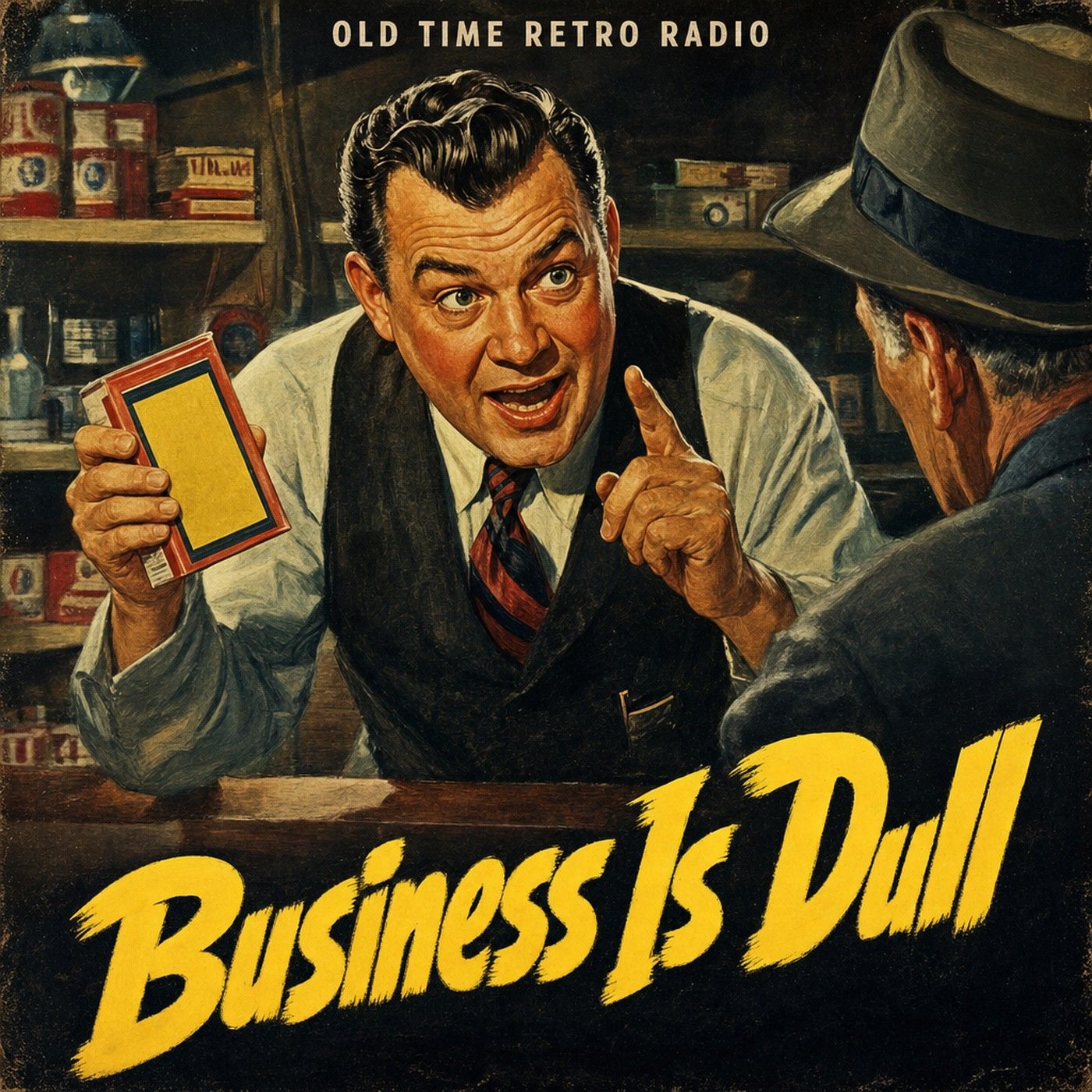 Fibber McGee and Molly - "Business Is Dull" (Old Time Radio, 1954)