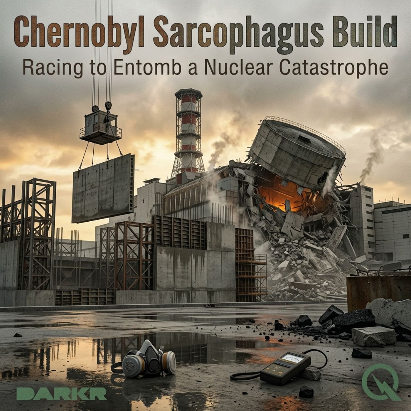 Chernobyl Sarcophagus Build