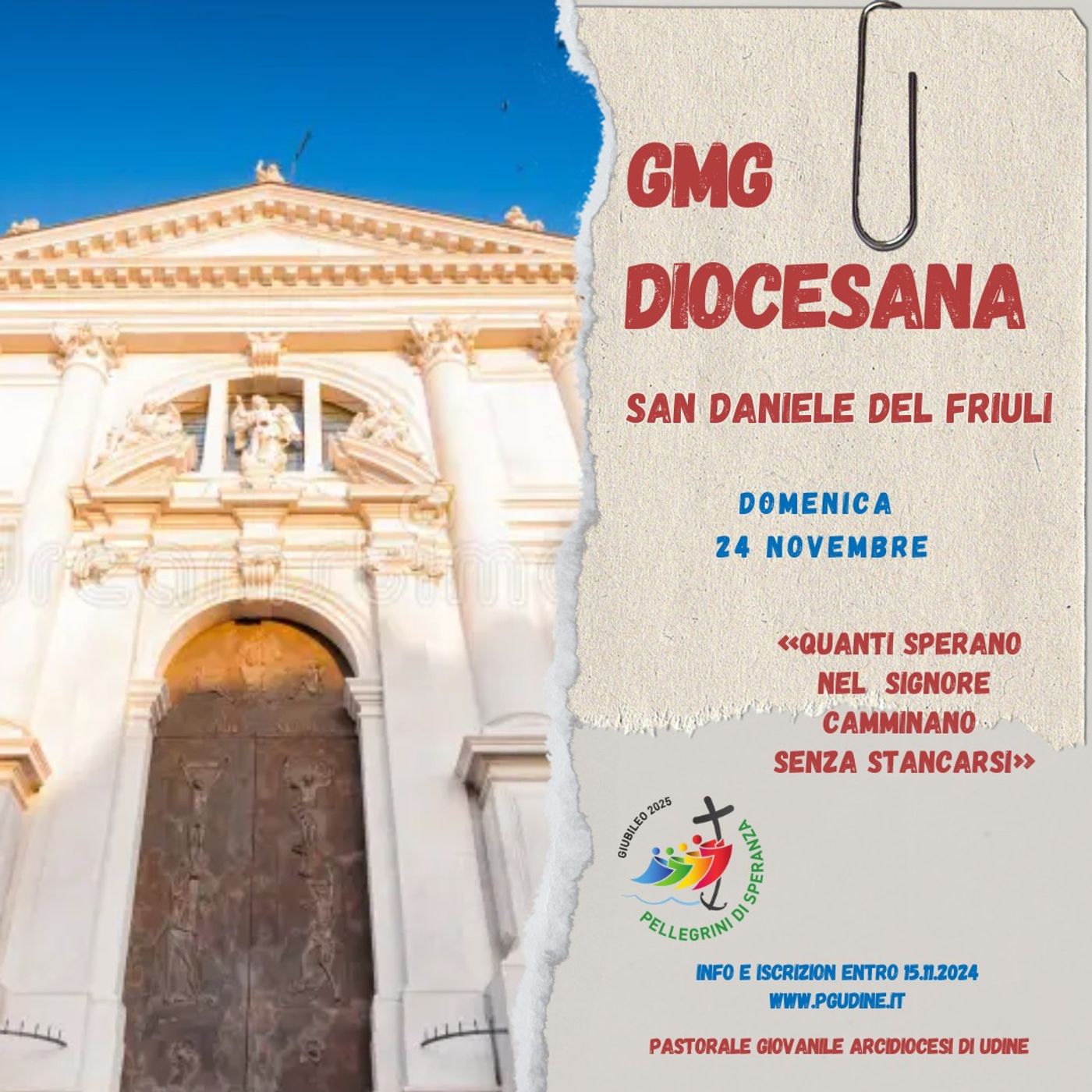 14/11/2024 - Elena Geremia e don Davide Larcher presentano la GMG diocesana episode artwork
