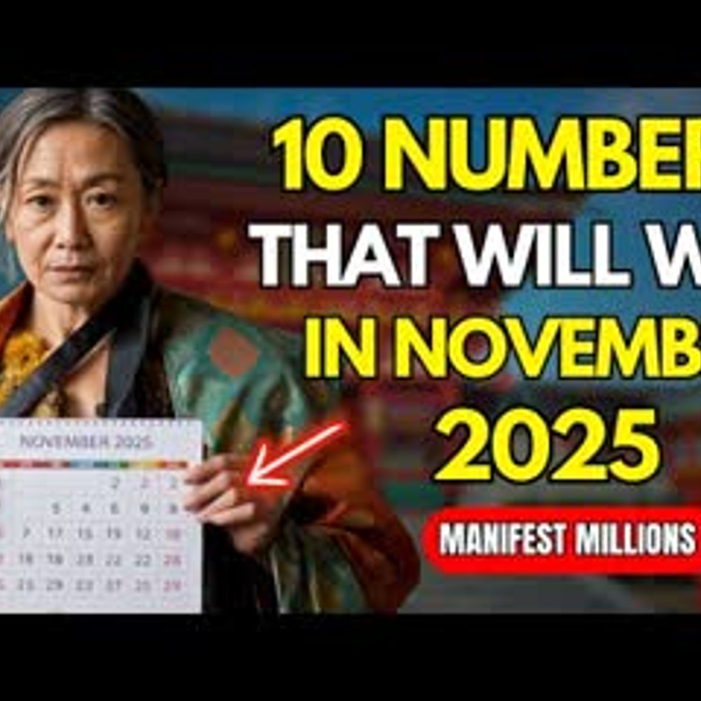 Lucky Numbers 10 NUMBERS MOST LIKELY TO APPEAR IN NOVEMBER