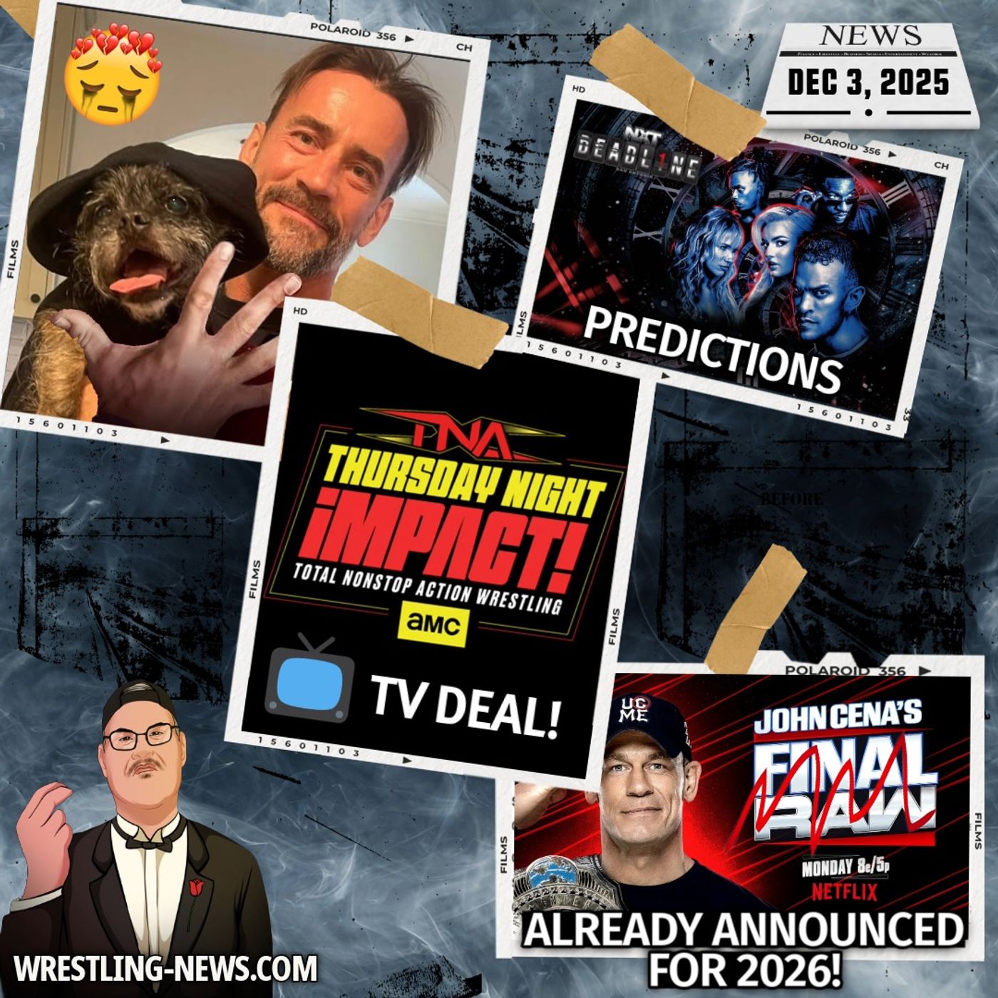 Pro Wrestling News Report (December 3, 2025) episode artwork