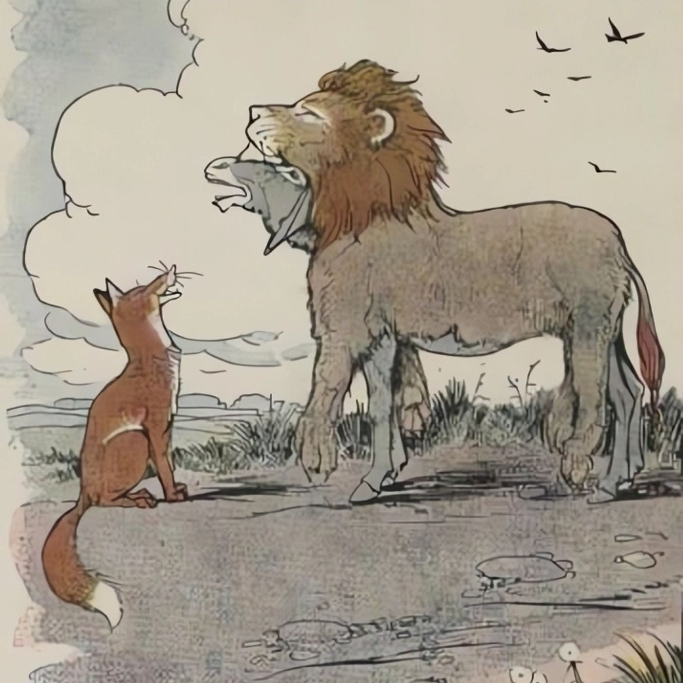 De Ezel in de huid van een Leeuw | Aesopus Fabels episode artwork