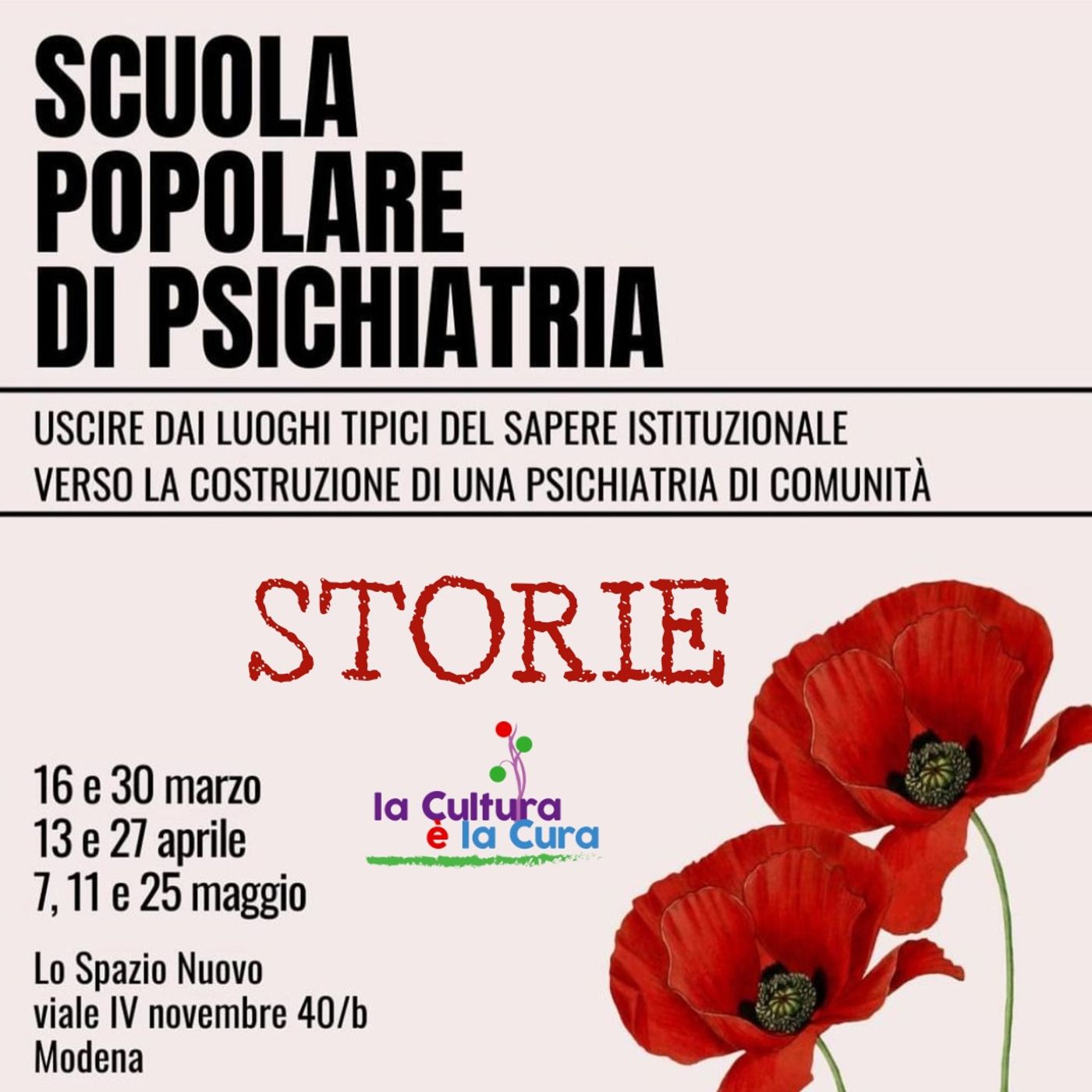 Scuola Popolare di Psichiatria -Storie