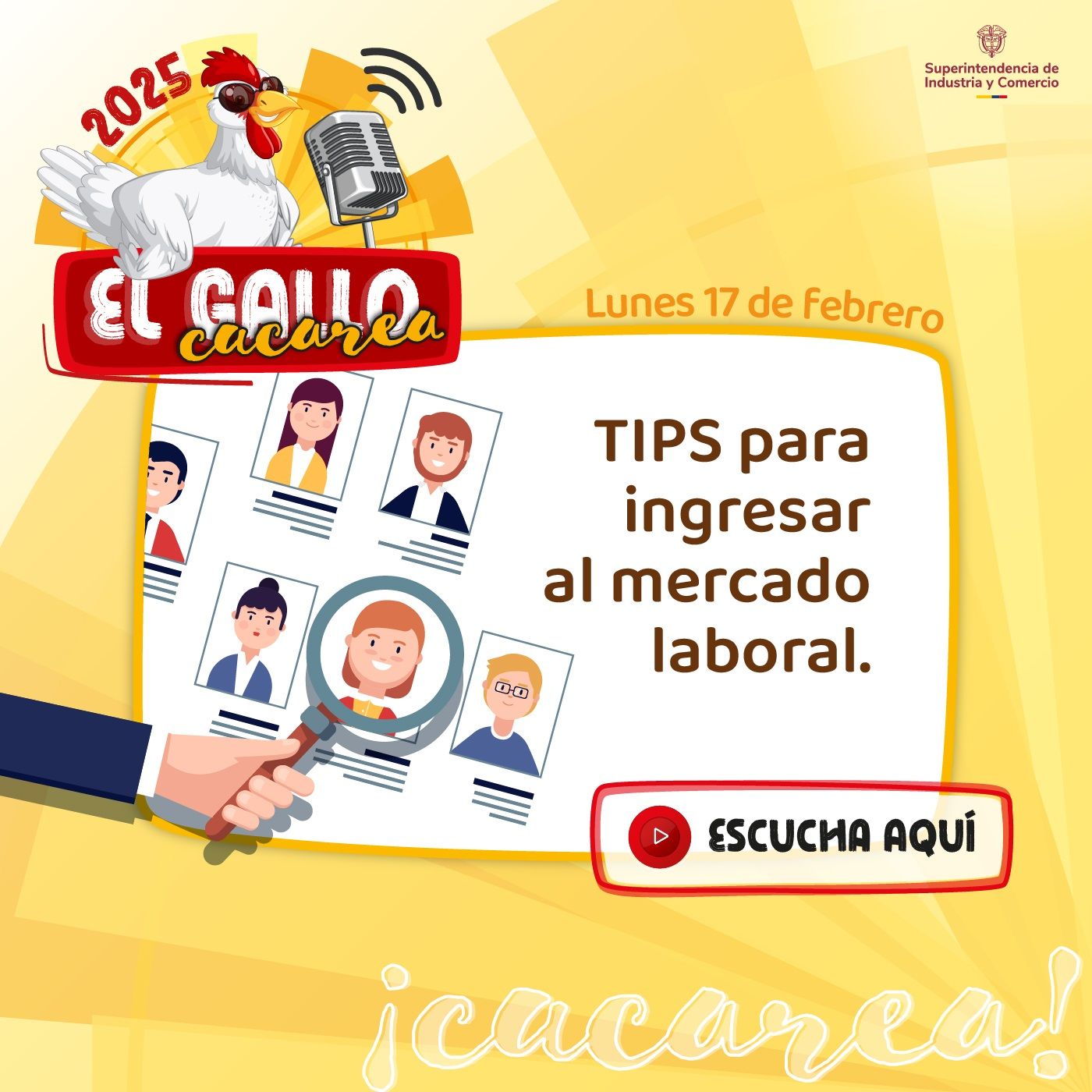 EL GALLO CACAREA