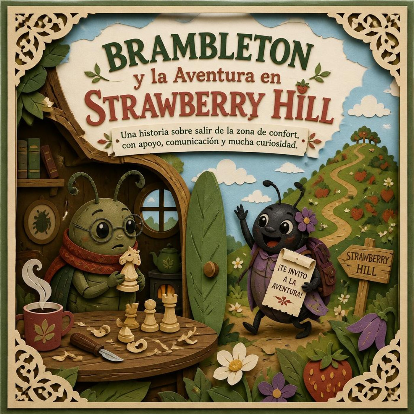 【Cuento Original】 Brambleton y el gran enredo del tablero de hojas ｜ (Una historia sobre el valor de probar cosas nuevas y los divertidos ma episode artwork