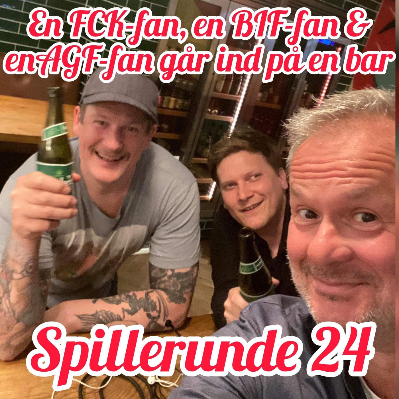 En FCK fan, en BIF fan og en AGF fan går ind på en bar