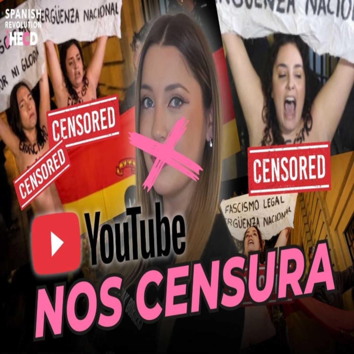 YOUTUBE NOS CENSURA   Un 'strike' absurdo, tetas y un algoritmo puritano. Marina Lobo te lo cuenta