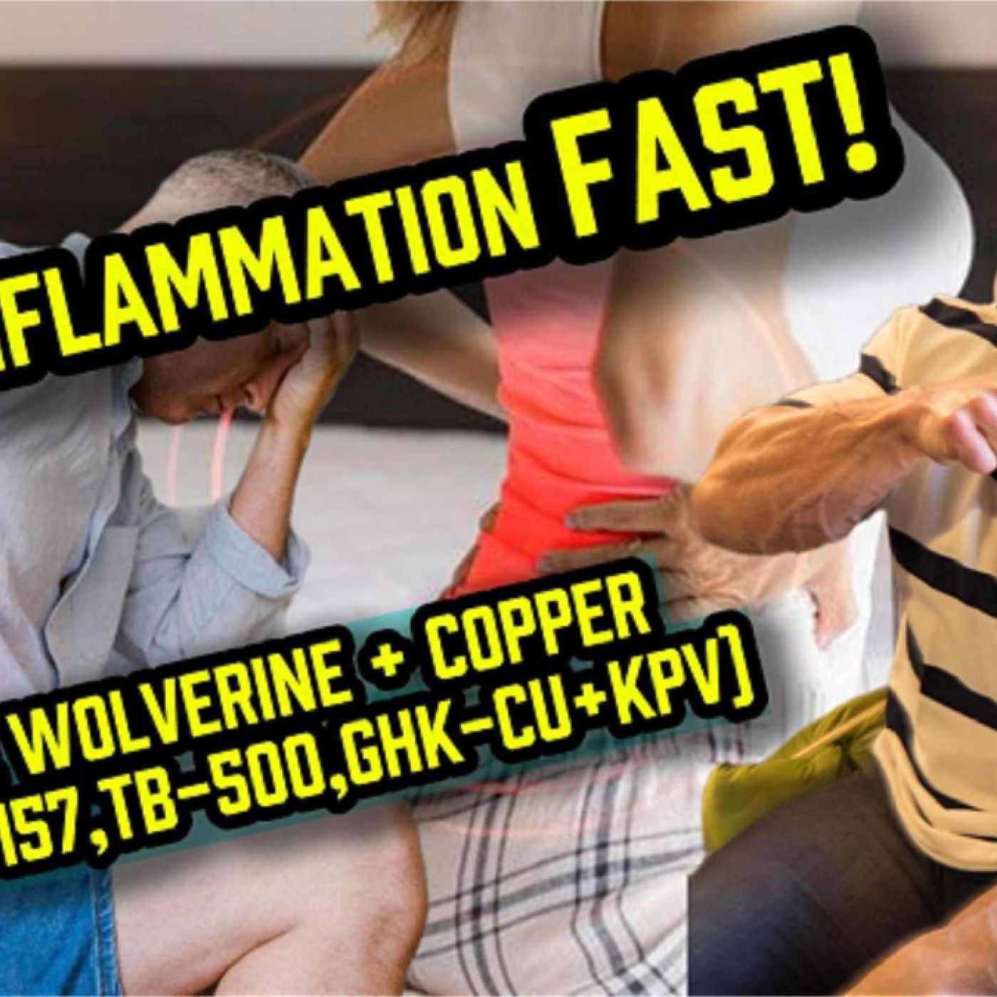 STOP Inflammation FAST: The “Wolverine + Copper” (BPC-157, TB-500, GHK-Cu + KPV) STOP Inflammation FAST: The “Wolverine + Copper” (BPC-157, TB-500, GHK-Cu + KPV)
