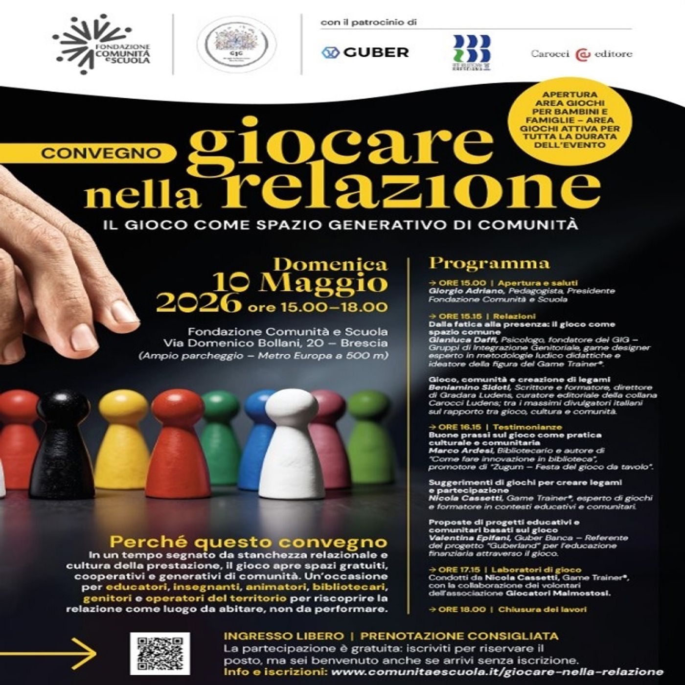Alla Fondazione Comunità e Scuola un convegno sul gioco come strumento per la relazione: intervista a Igor Penna  -  30 aprile 2026 episode artwork