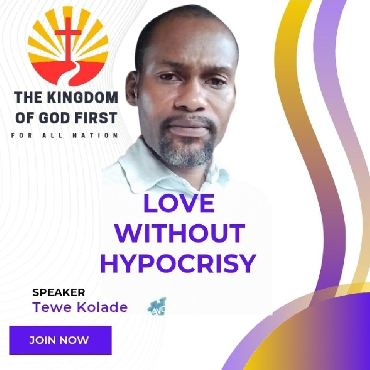 LOVE WITHOUT HYPOCRISY!
