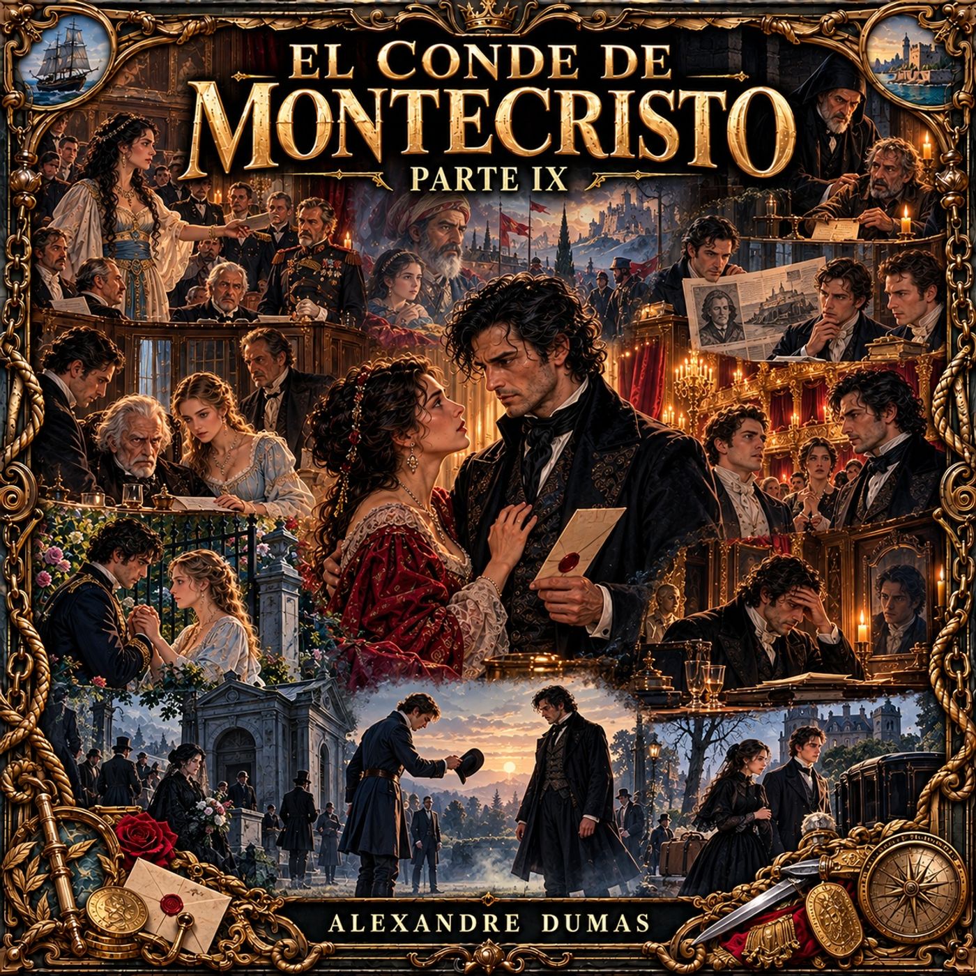 El conde de Montecristo (Parte 9) de Alexandre Dumas ⚔️ | Audiolibro en español | Aventuras y venganza | Grandes Clásicos episode artwork
