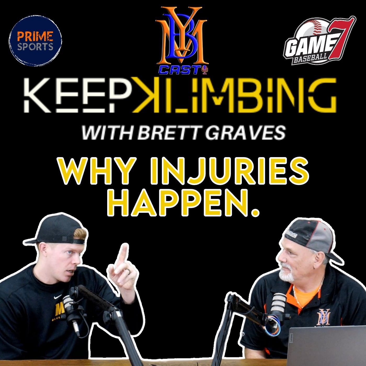Keep Klimbing with Brett Graves | Why Injuries Happen. | YBMcast episode artwork