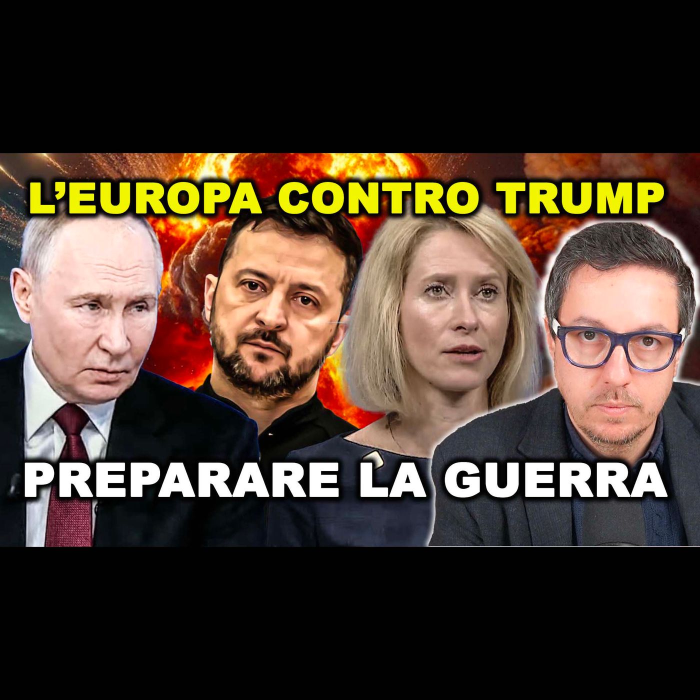 L’EUROPA: PREPARARE LA GUERRA per il 2028 | ZELENSKY: NON CEDERÒ il Donbas e la Crimea