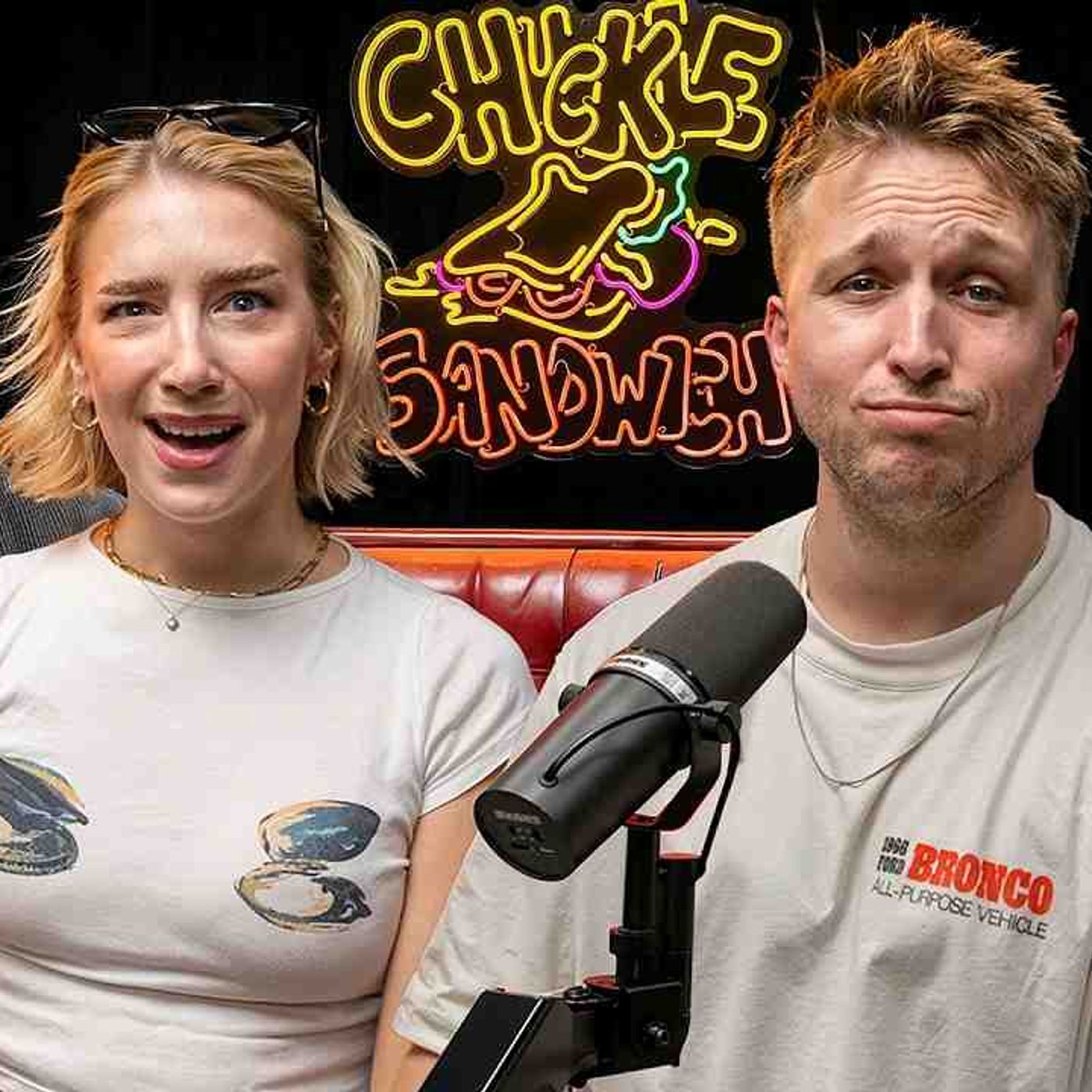Shayne Topp _ Courtney Miller _ Chuckle Sandwich episode artwork