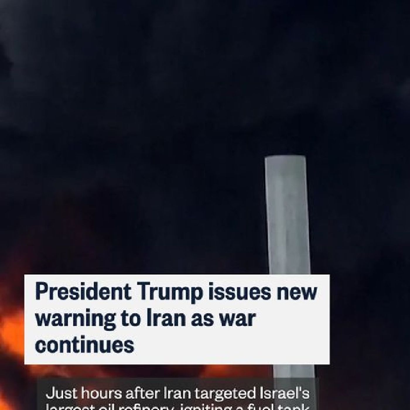 President Trump issued a new warning to the Iranian regime, as he revealed one of the officials the U.S. has been indirectly talking to. NBC episode artwork