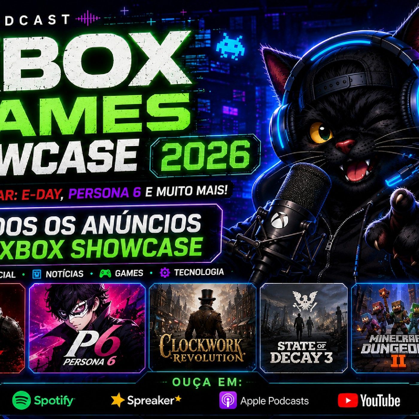 Radar Tech Games #3 | Tudo que rolou no Xbox games showcase episode artwork