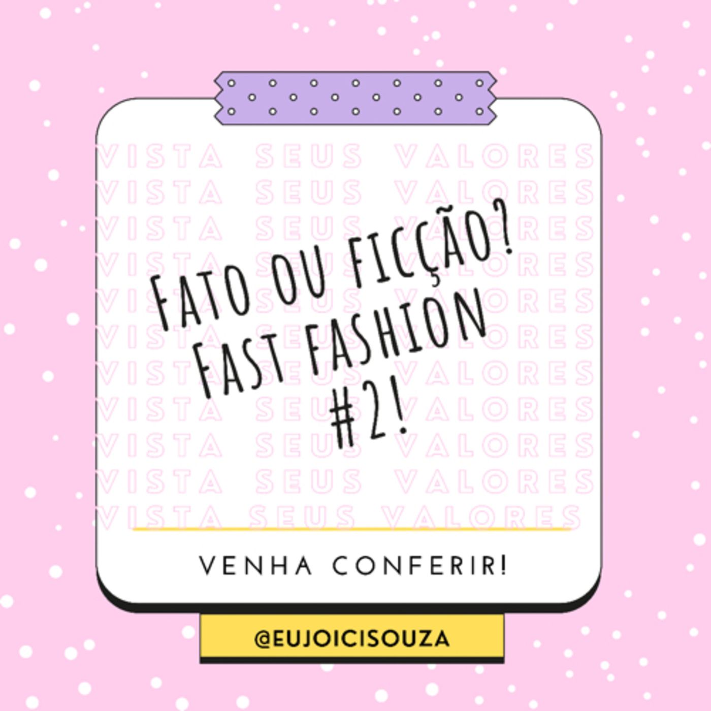 Vista seus valores