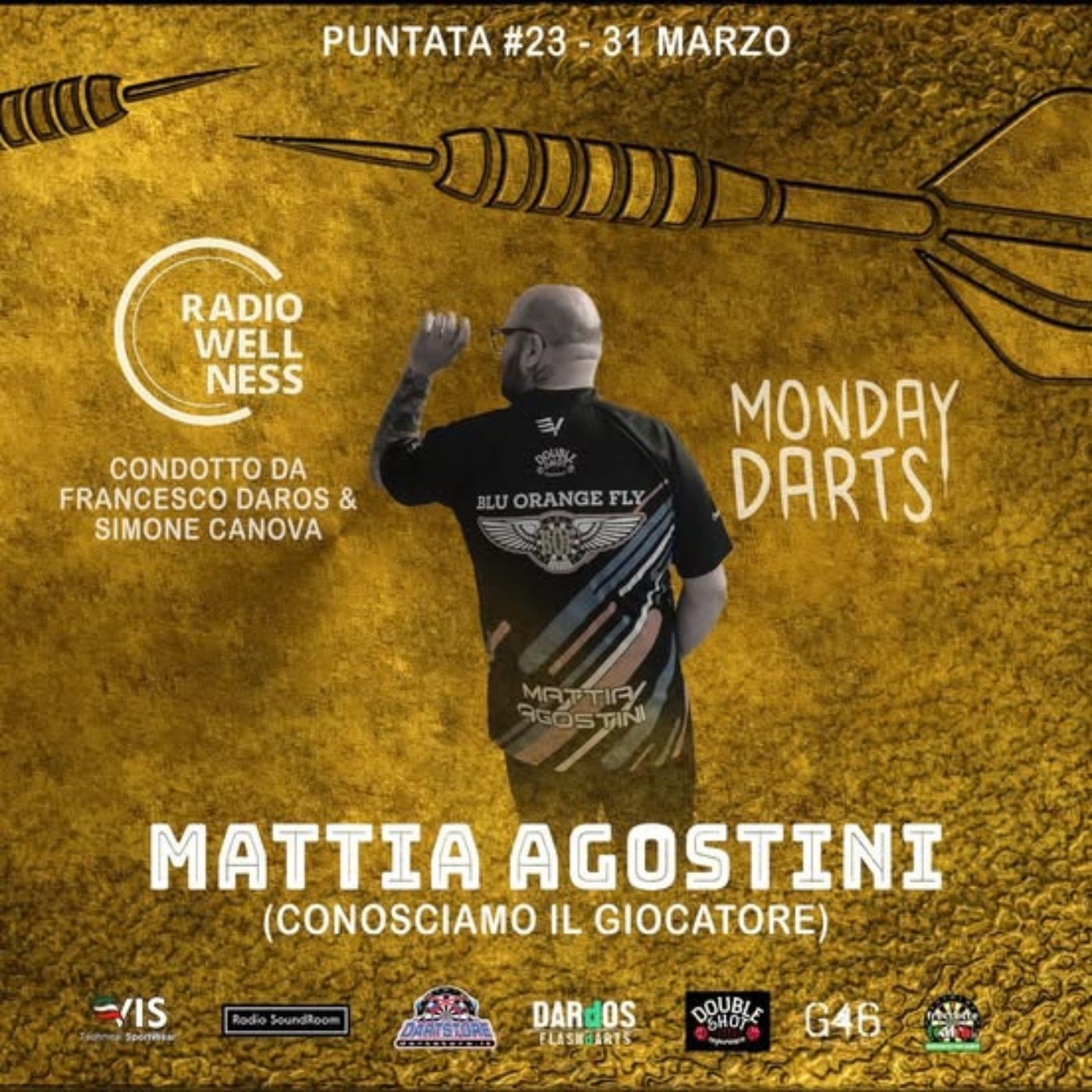 MONDAY DART - Ventitreesima Puntata - Mattia Agostini episode artwork