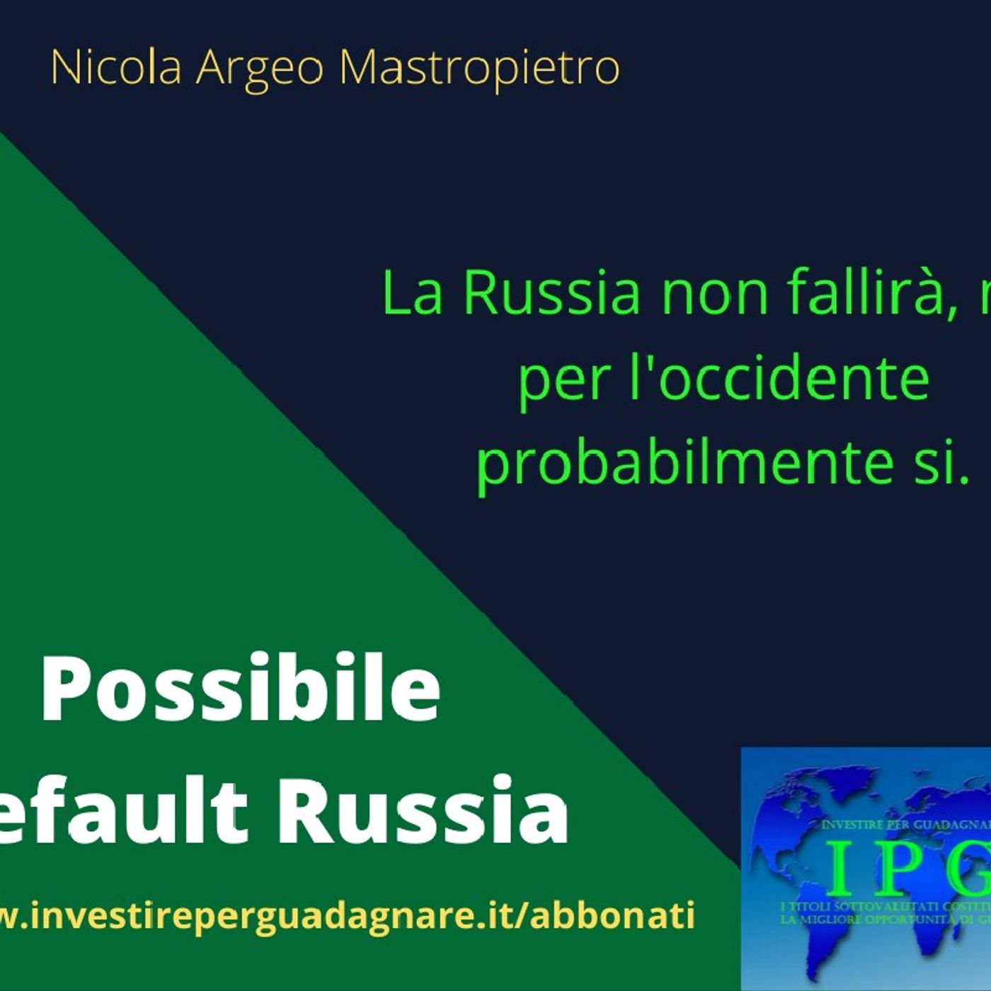 Politica e Finanza