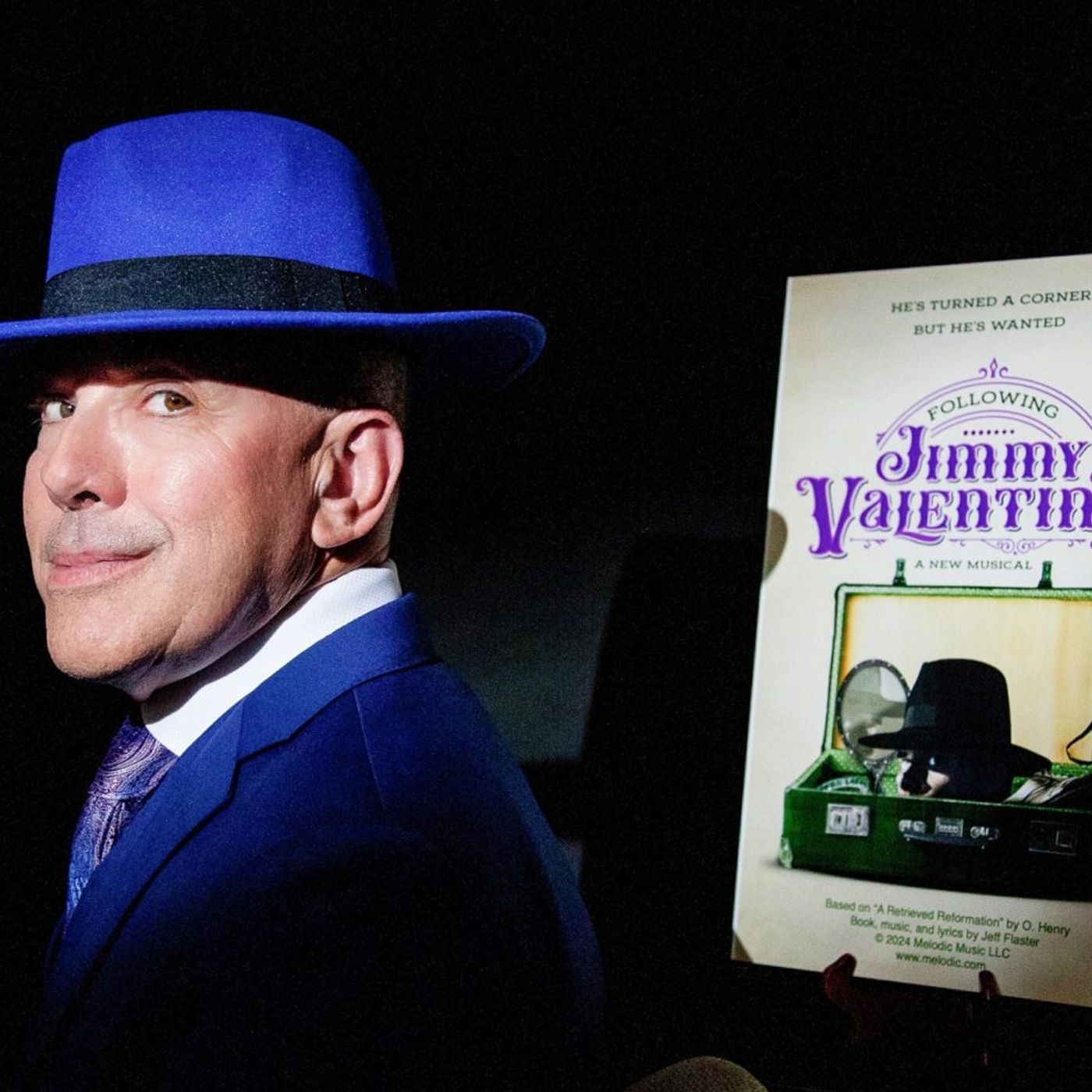 Jeff Flaster discusses storytelling, Following Jimmy Valentine on Conversations LIVE ~ #authorinterview #musical #audiobook episode artwork