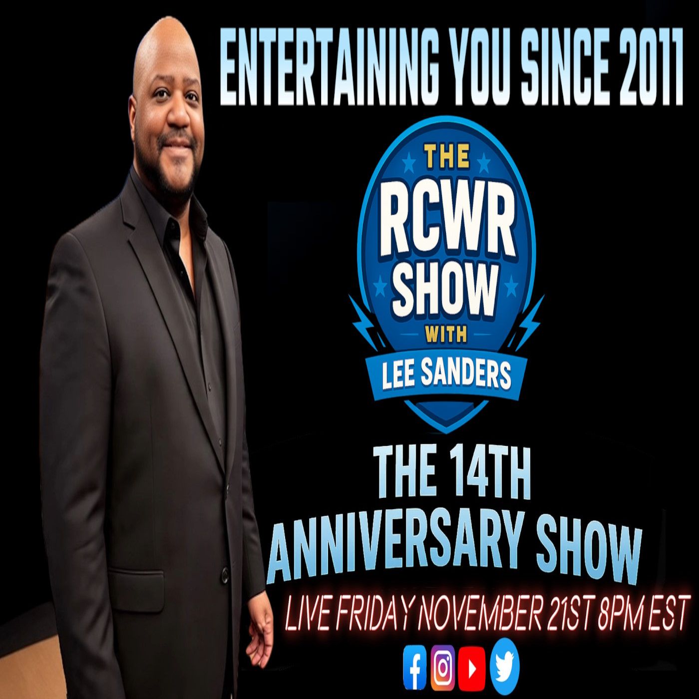 Celebrating 14 Years! The 14TH ANNIVERSARY Show | The RCWR Show 11/21/25