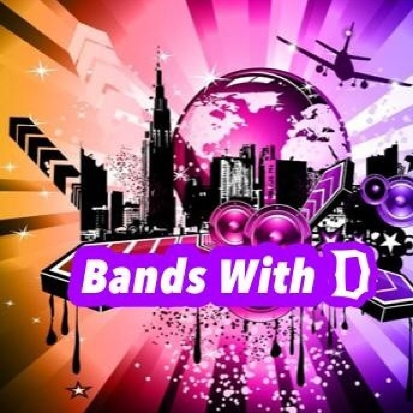 147-JUST ROCK " Bands With D " episode artwork