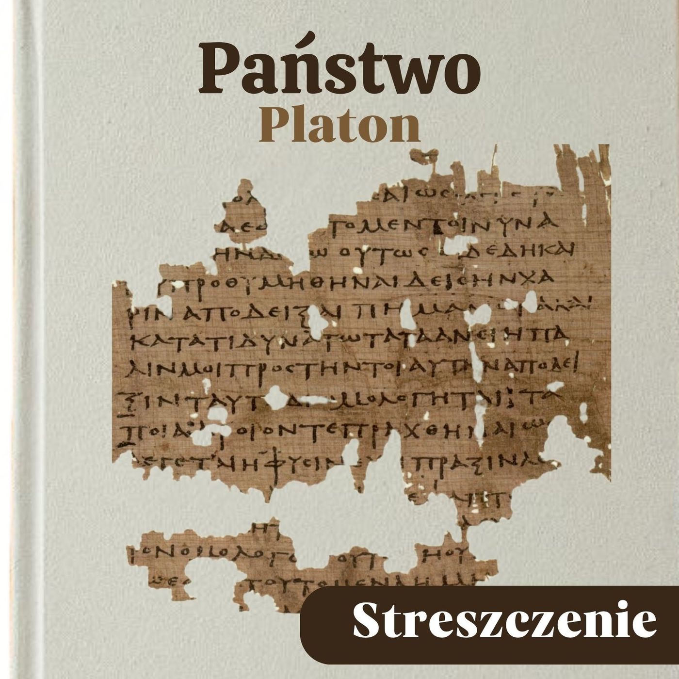 Państwo. Platon. Streszczenie, bohaterowie, problematyka episode artwork