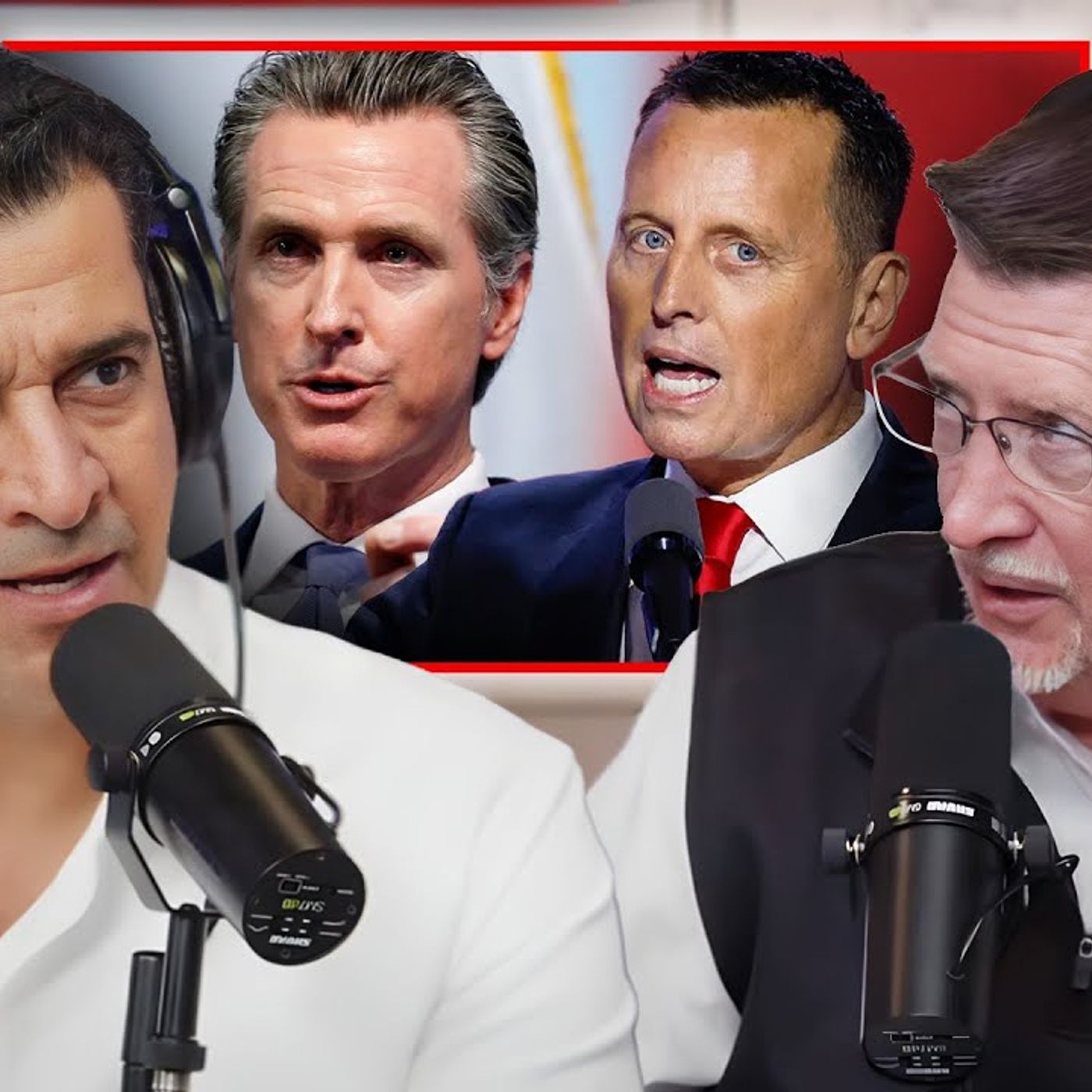 "Newsom is SCARED!" - Trump ally Rick Grenelle provokes California governor in...