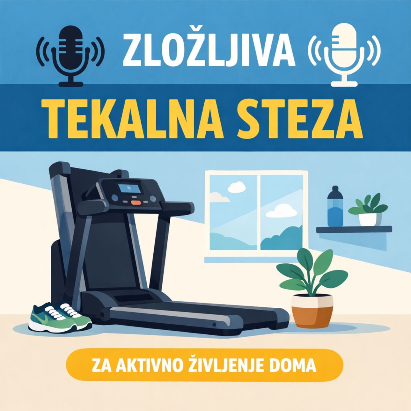 Zložljiva tekalna steza – pametna rešitev za domačo vadbo cover art
