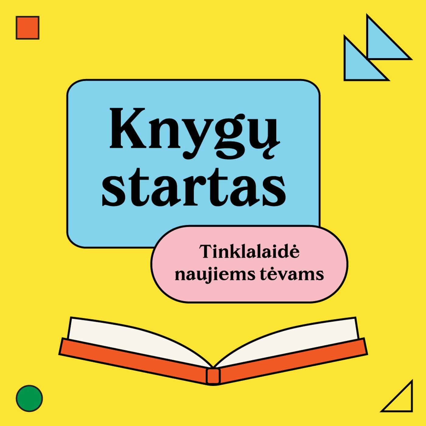 Knygų startas podcast artwork