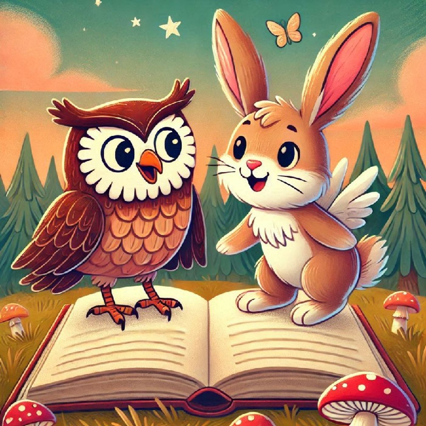 El búho y la liebre (Cuento Infantil) episode artwork