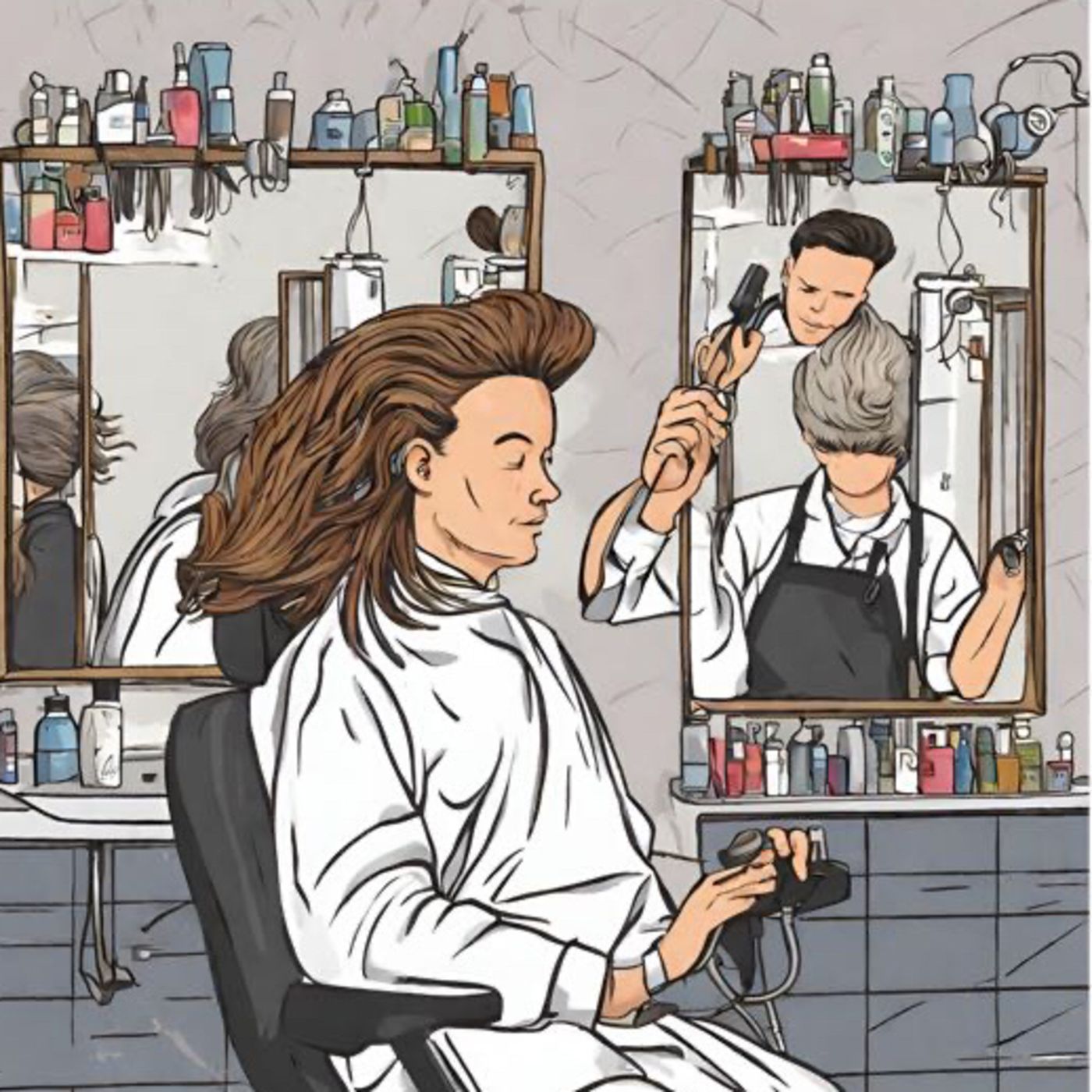 El peluquero y los piojos