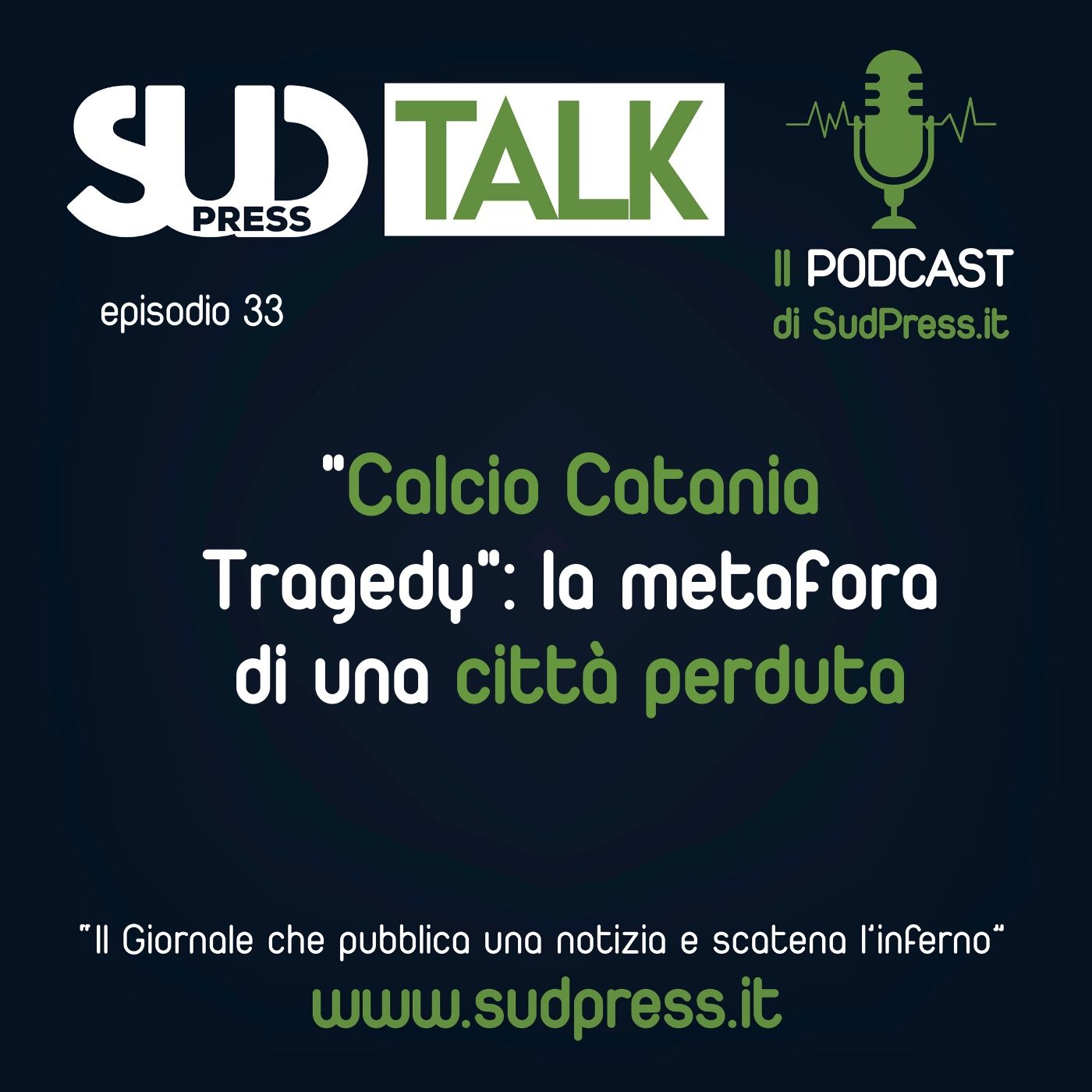 SudTalk episodio 33 - "Calcio Catania Tragedy": la metafora di una città perduta