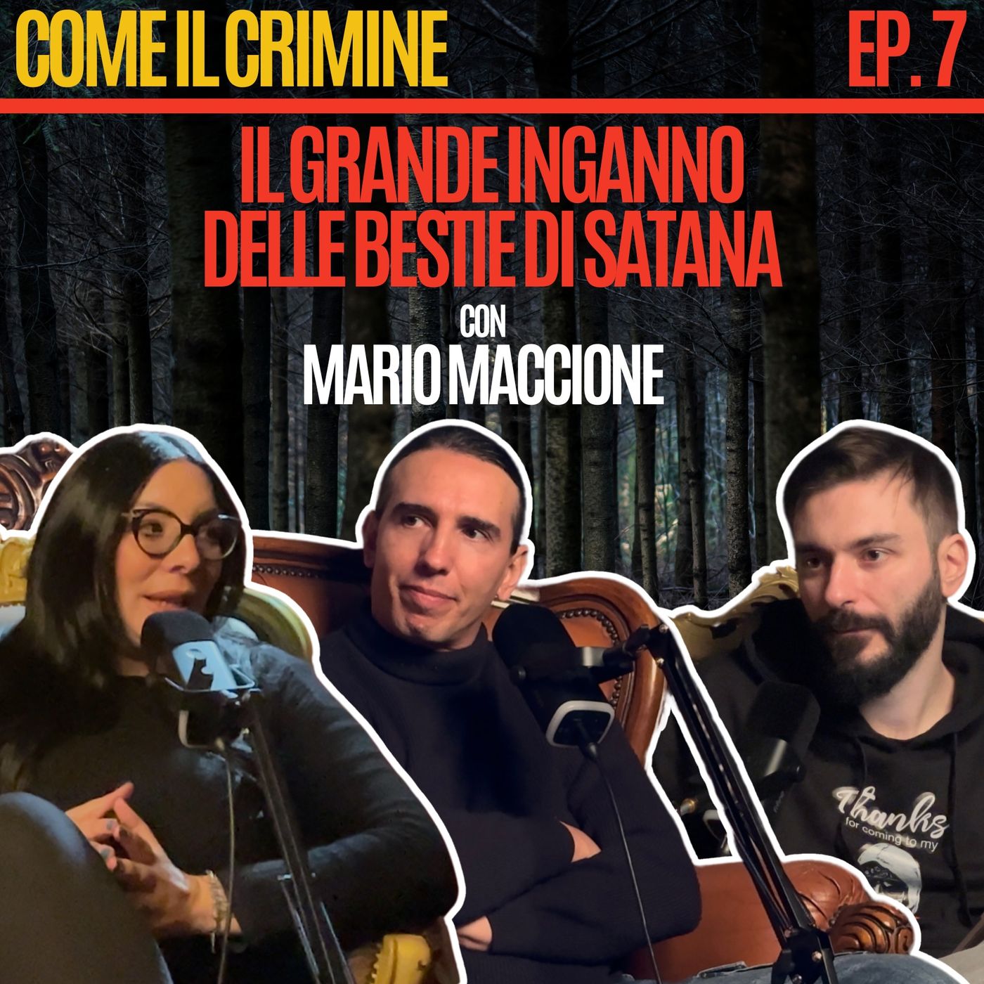 Come il Crimine - Episodio 7: “Ero una Bestia di Satana e ora…” con Mario Maccione episode artwork