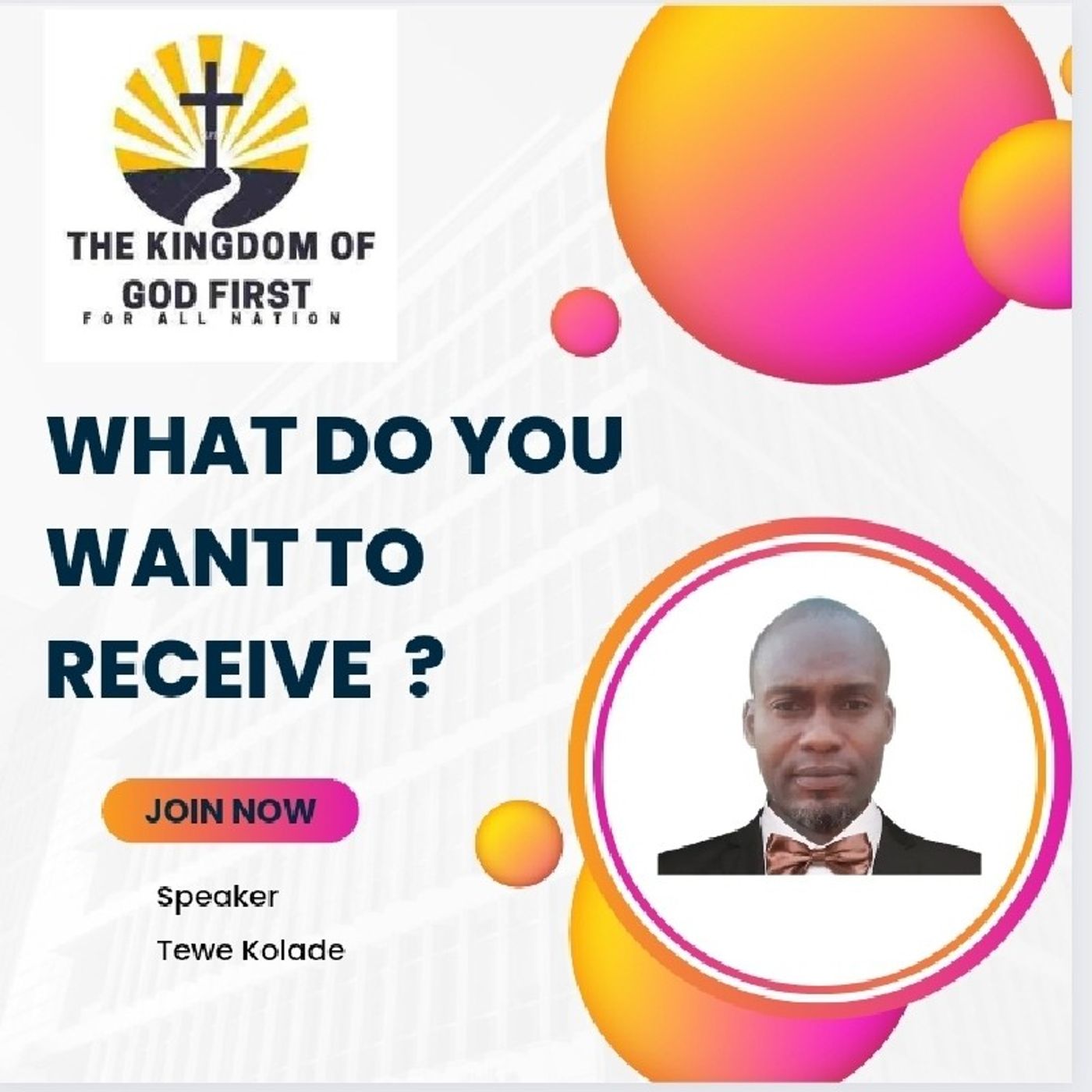 WHAT DO YOU WANT TO RECEIVE? episode artwork