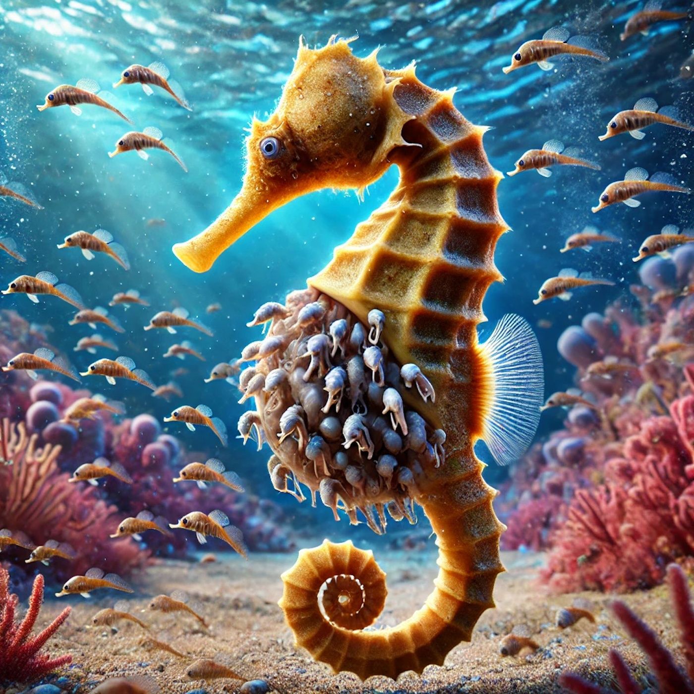 ¿Sabías que en el mundo de los caballitos de mar, son los machos quienes experimentan la "dulce espera"? episode artwork