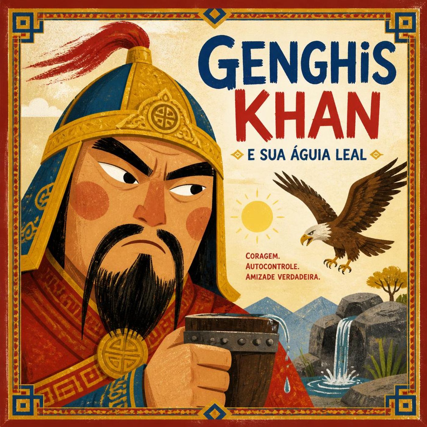 O Imperador Genghis Khan e o Mistério da Águia Gared ｜ Lenda da Mongólia