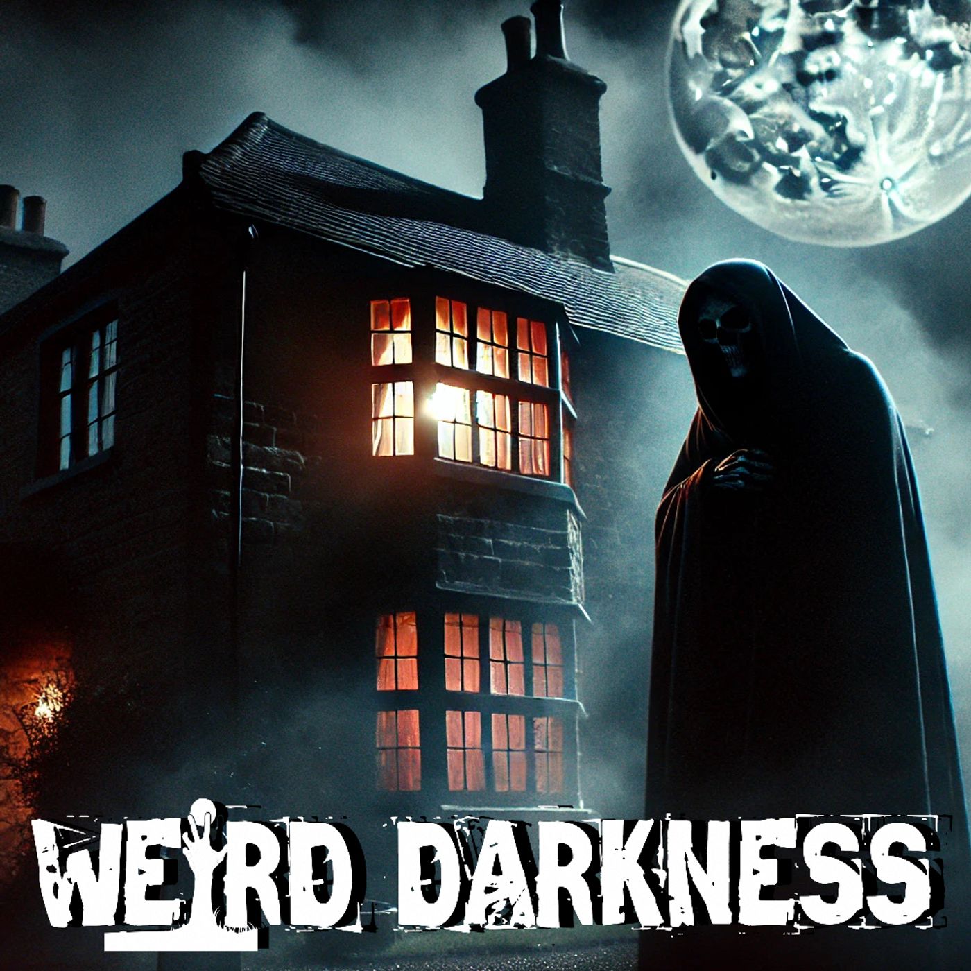 “THE BLACK MONK OF 30 EAST DRIVE: England’s Most Violent Haunting” & More True Tales! #WeirdDarkness - podcast episode cover