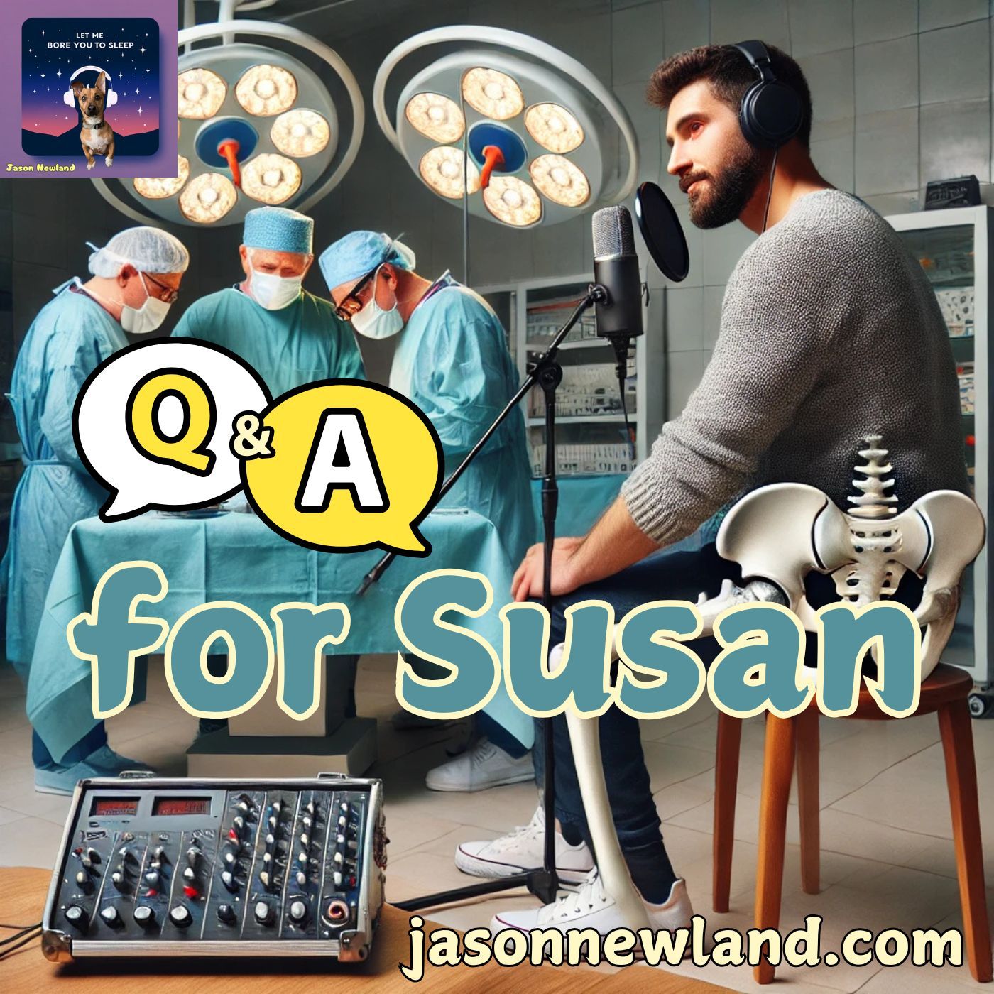 (no music) (10 hours) #1292 Q&A Susan-Sue Special   - Let me bore you to sleep (24th February 2025)