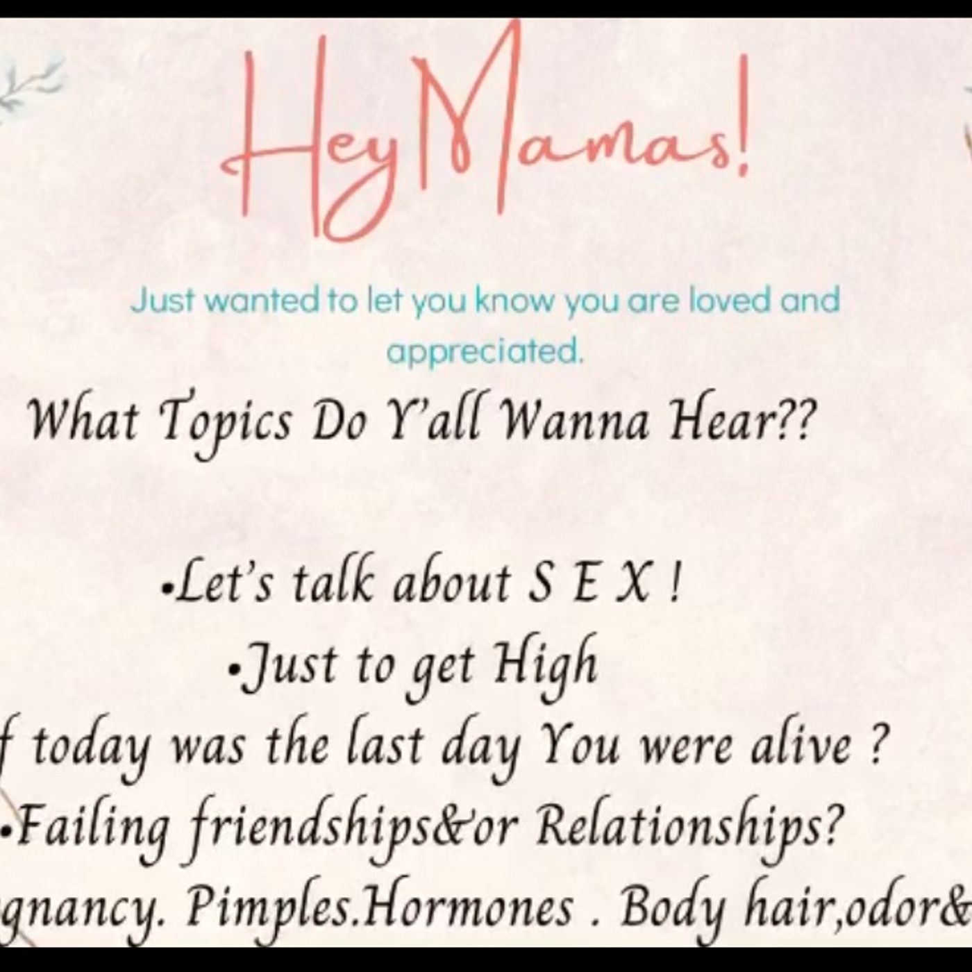 Manic Mamas!