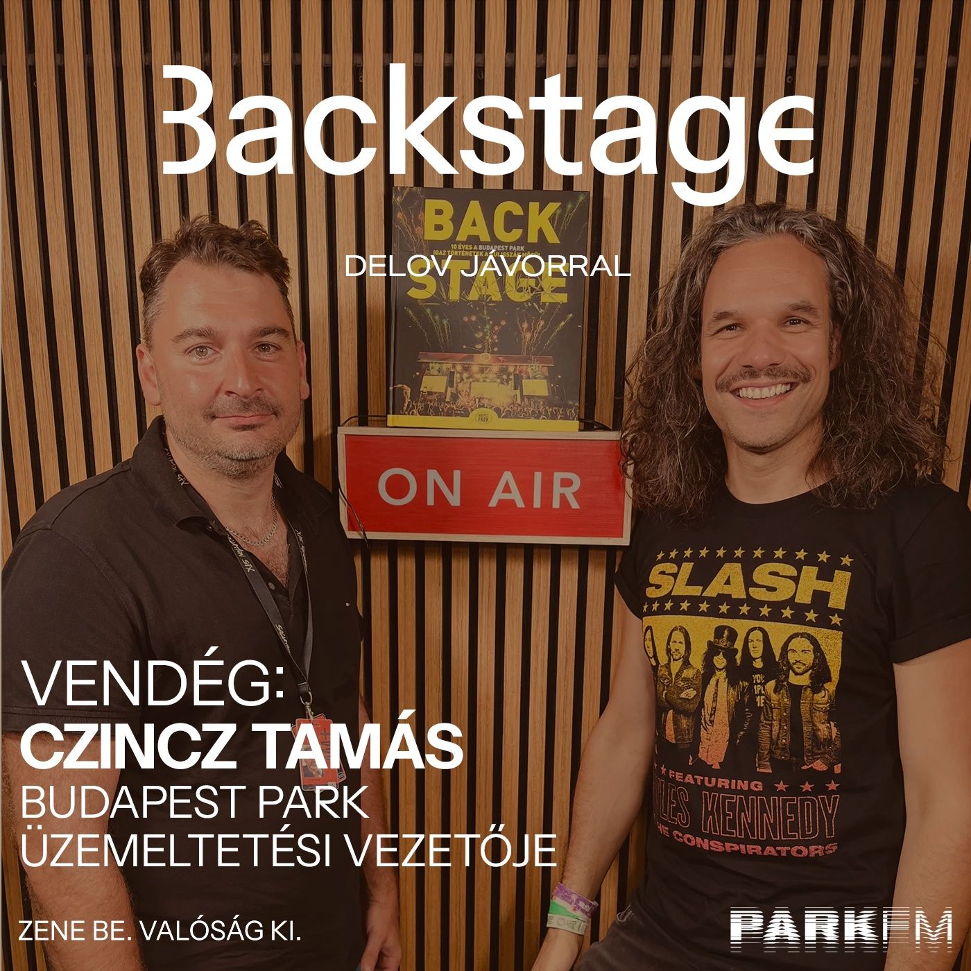 Backstage / Delov Jávor, vendég: Czincz Tamás a Park FM-en! 2025 episode artwork