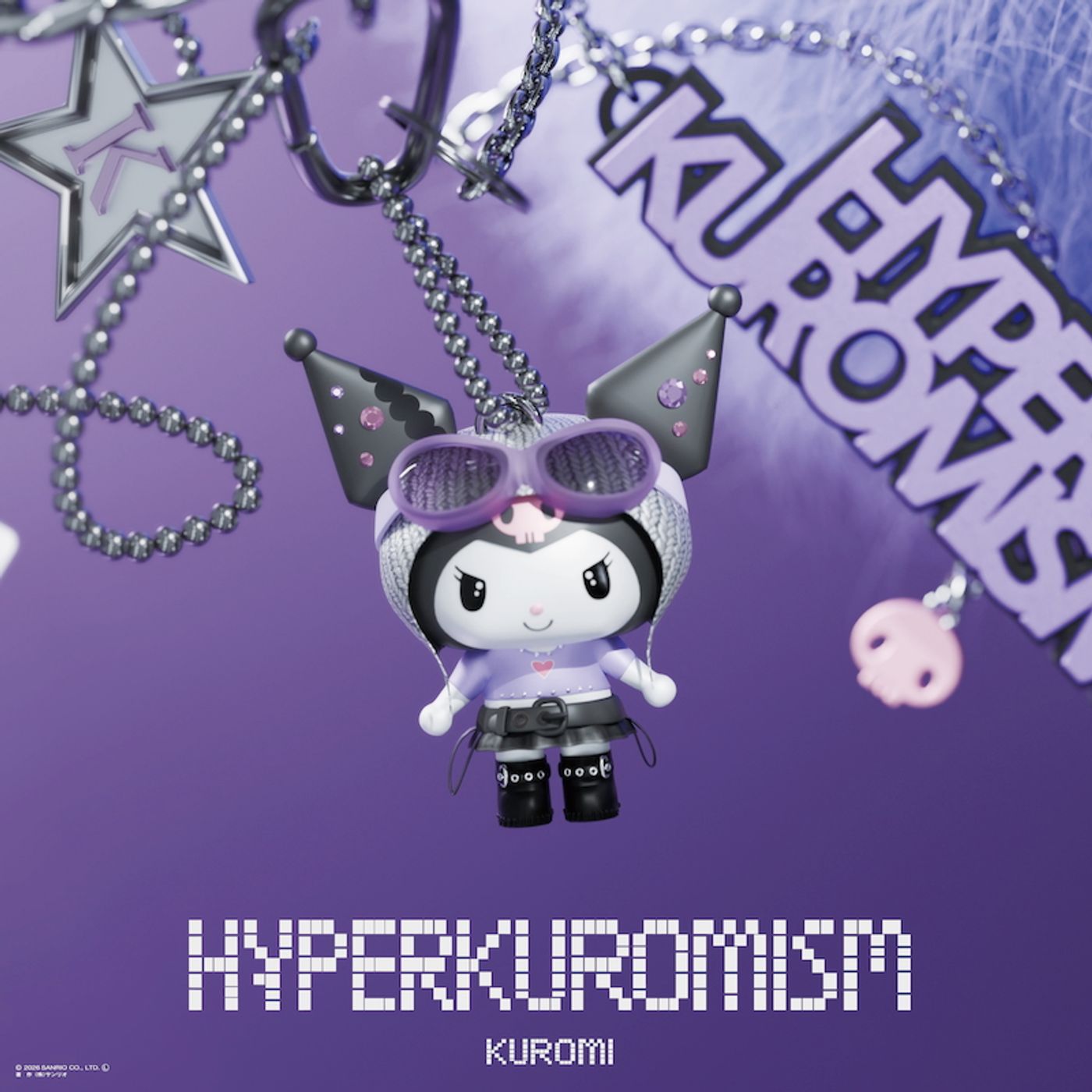 KUROMI、2nd EP『HYPER KUROMISM』ジャケット写真＆収録内容発表　玉屋2060%、小宮颯斗ら参加 episode artwork
