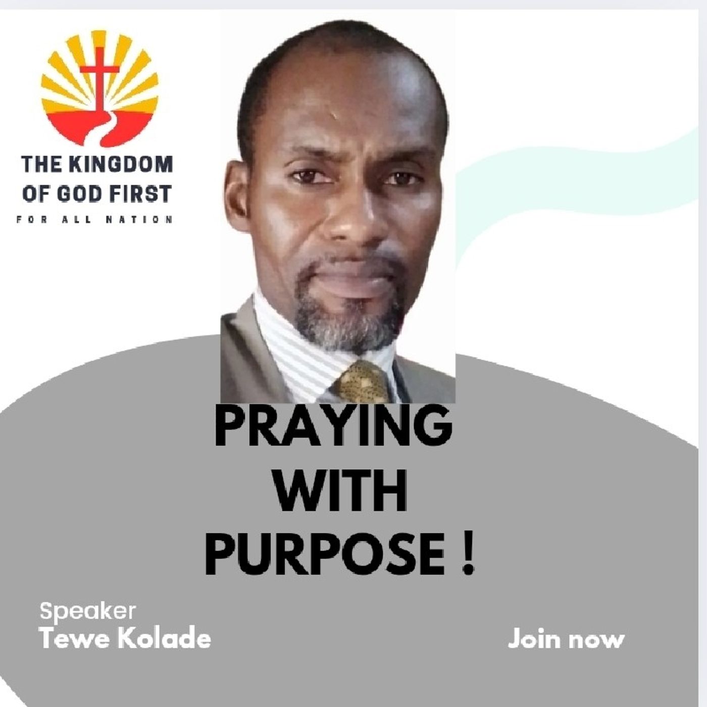 PRAYING WITH PURPOSE!