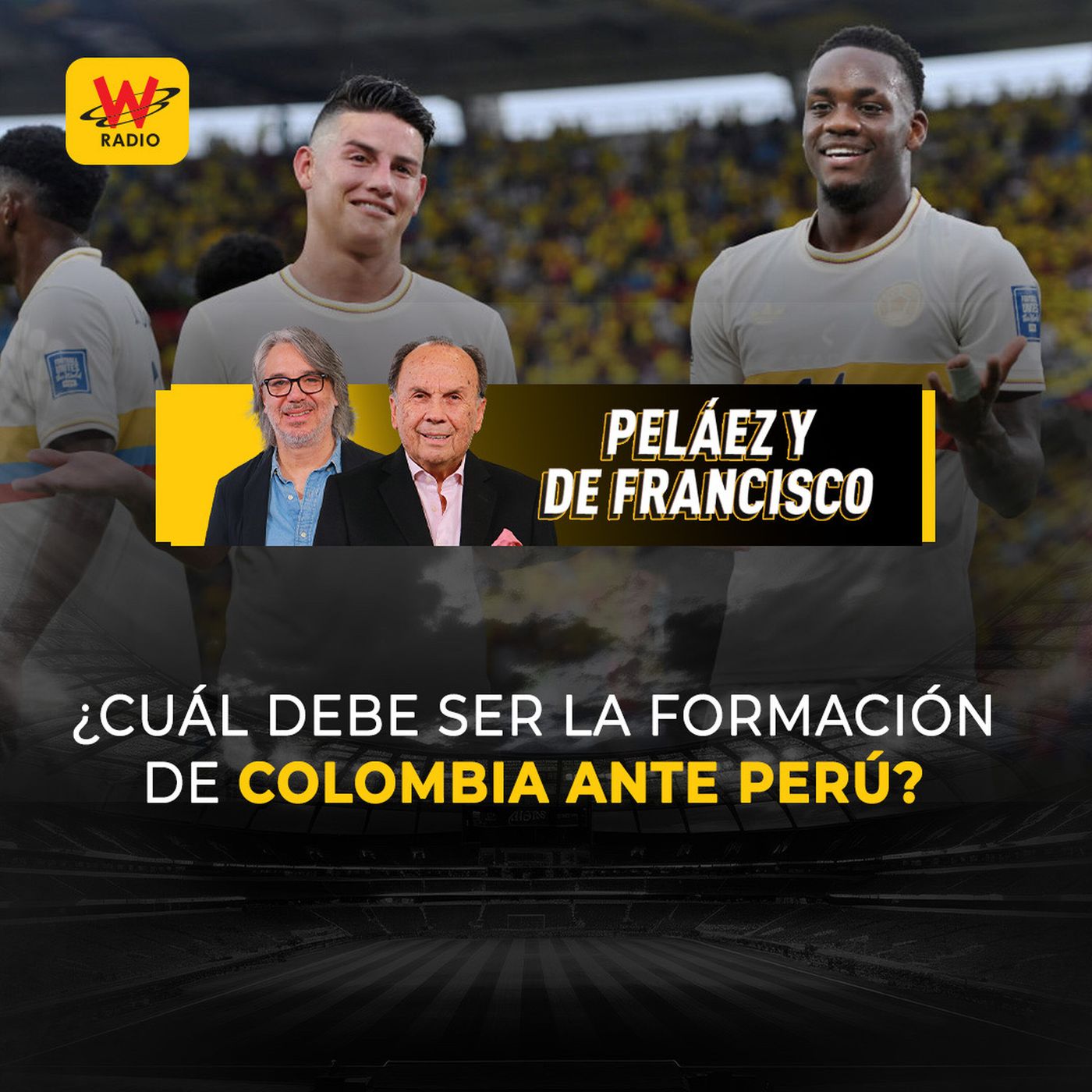 ¿Cuál debe ser la formación de Colombia ante Perú?