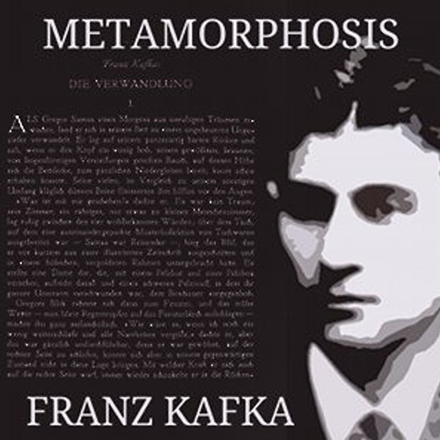 The Metamorphosis by Franz Kafka. cover art