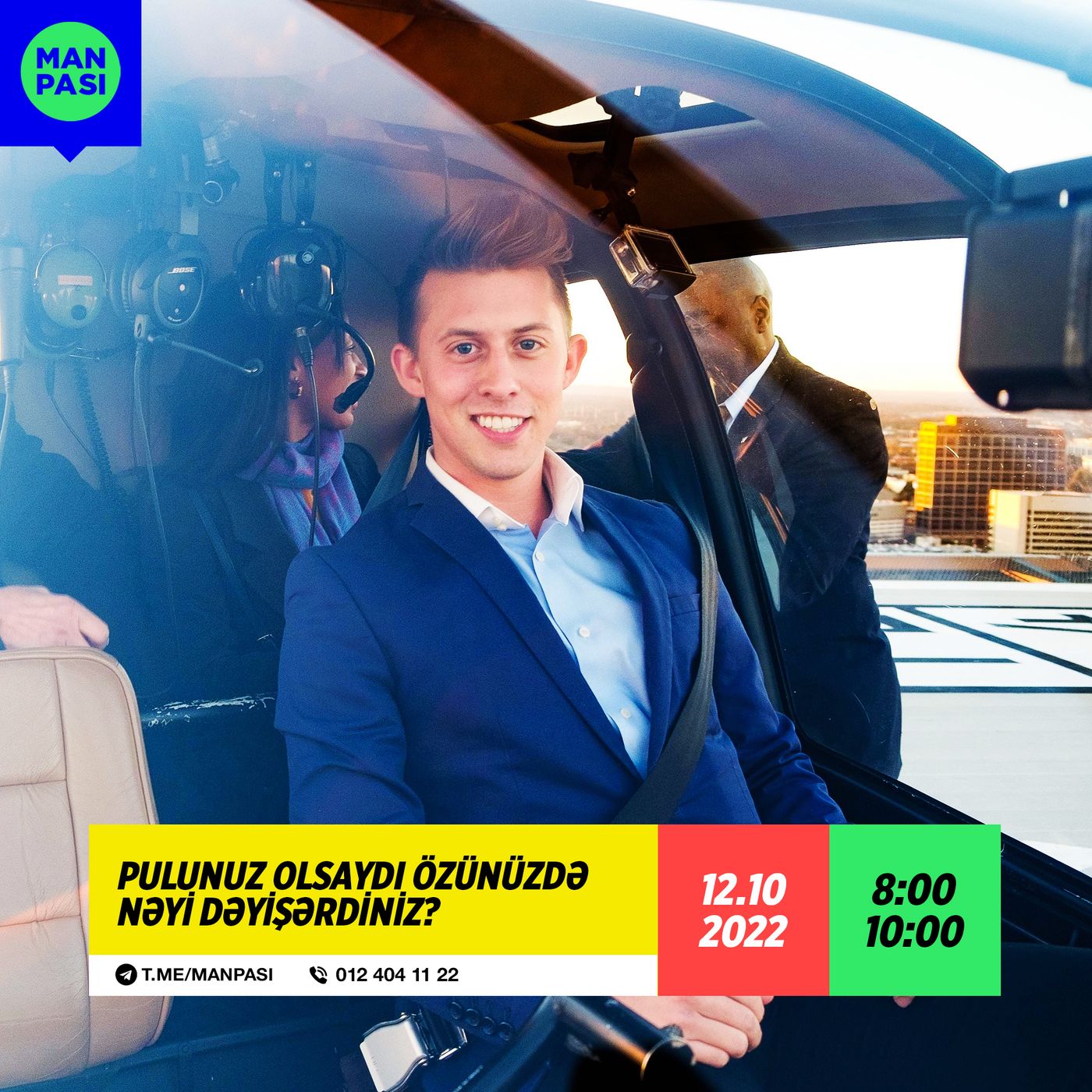 Pulunuz olsaydı özünüzdə nəyi dəyişərdiniz? 12.10.2022