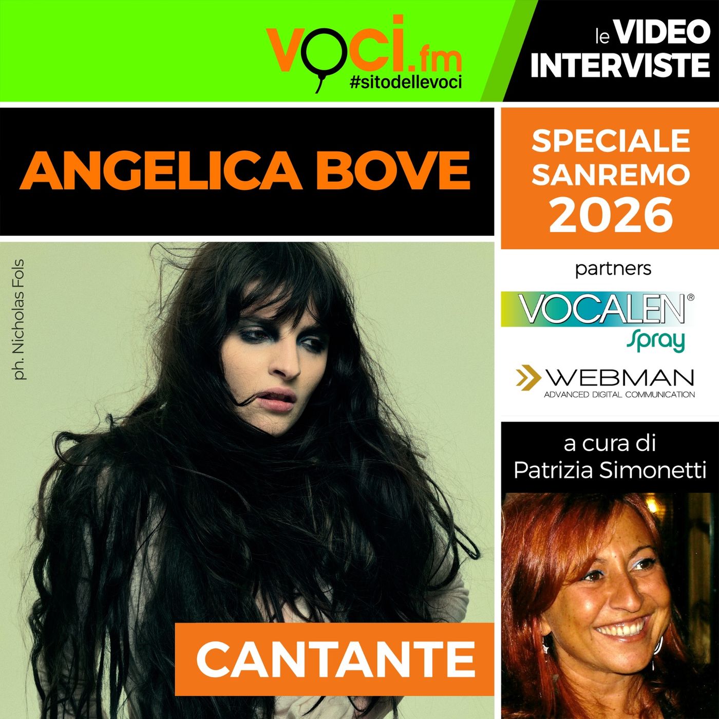 SANREMO 2026: ANGELICA BOVE su VOCI.fm - clicca PLAY e ascolta l'intervista episode artwork