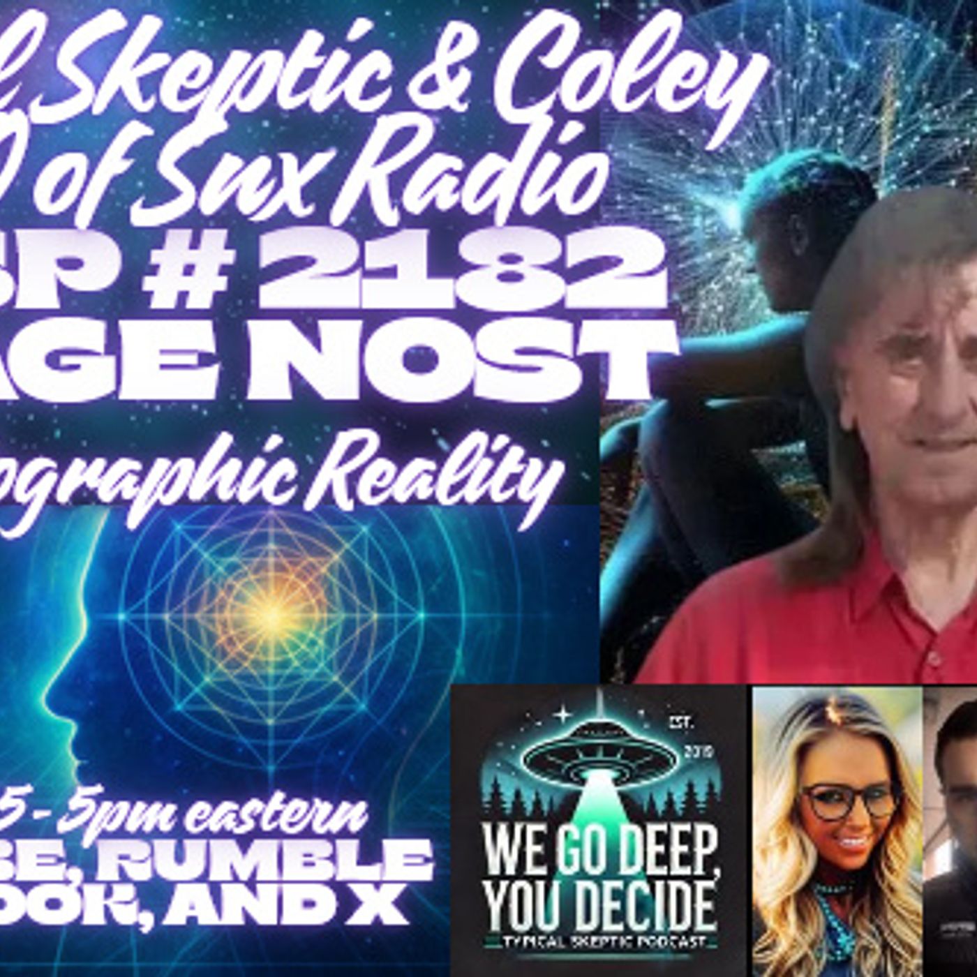 “Self-Aware Mind-Created & Holographic Projected Universe” – Aage Nost w/ Rob & Coley - TSP # 2182