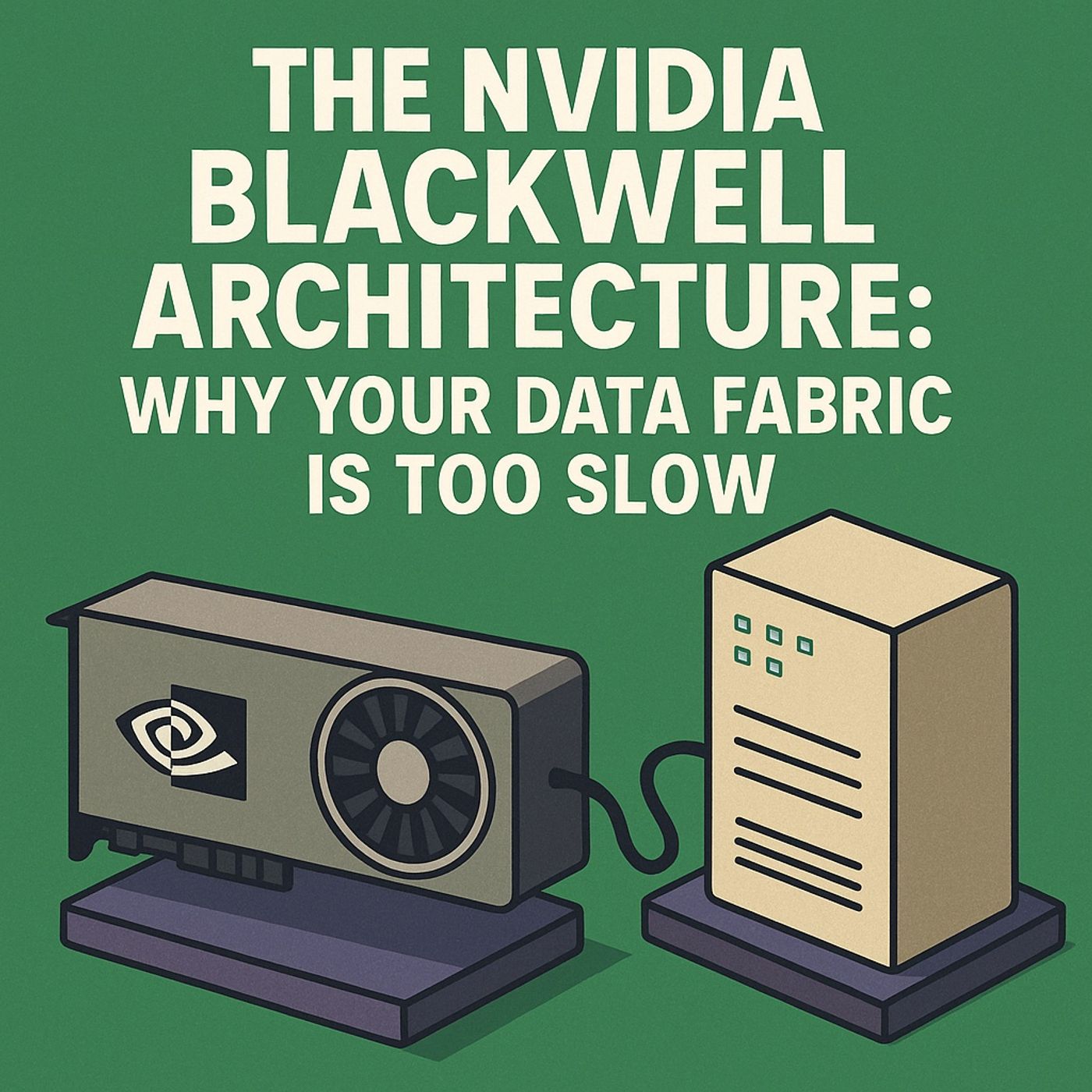 The NVIDIA Blackwell Architecture: Why Your Data Fabric is Too Slow