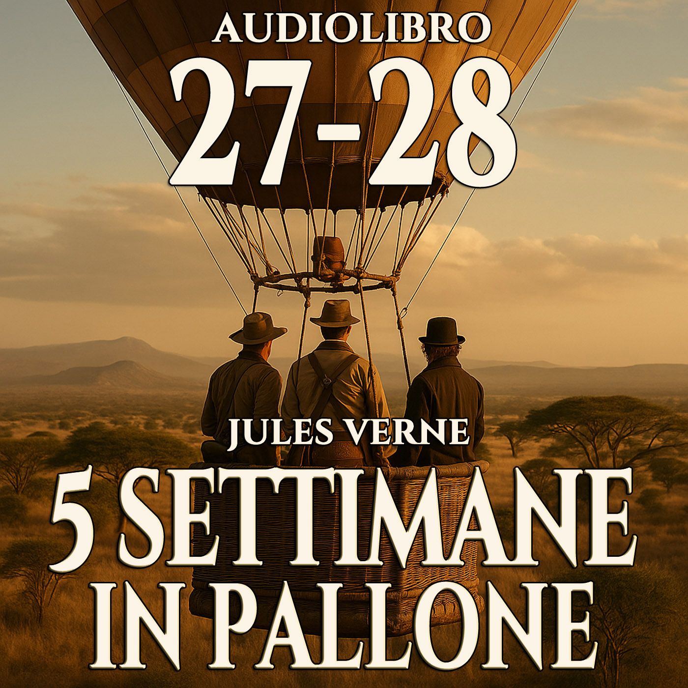 Audiolibro 5 Settimane in Pallone - Capitolo 27-28 - Jules Verne episode artwork